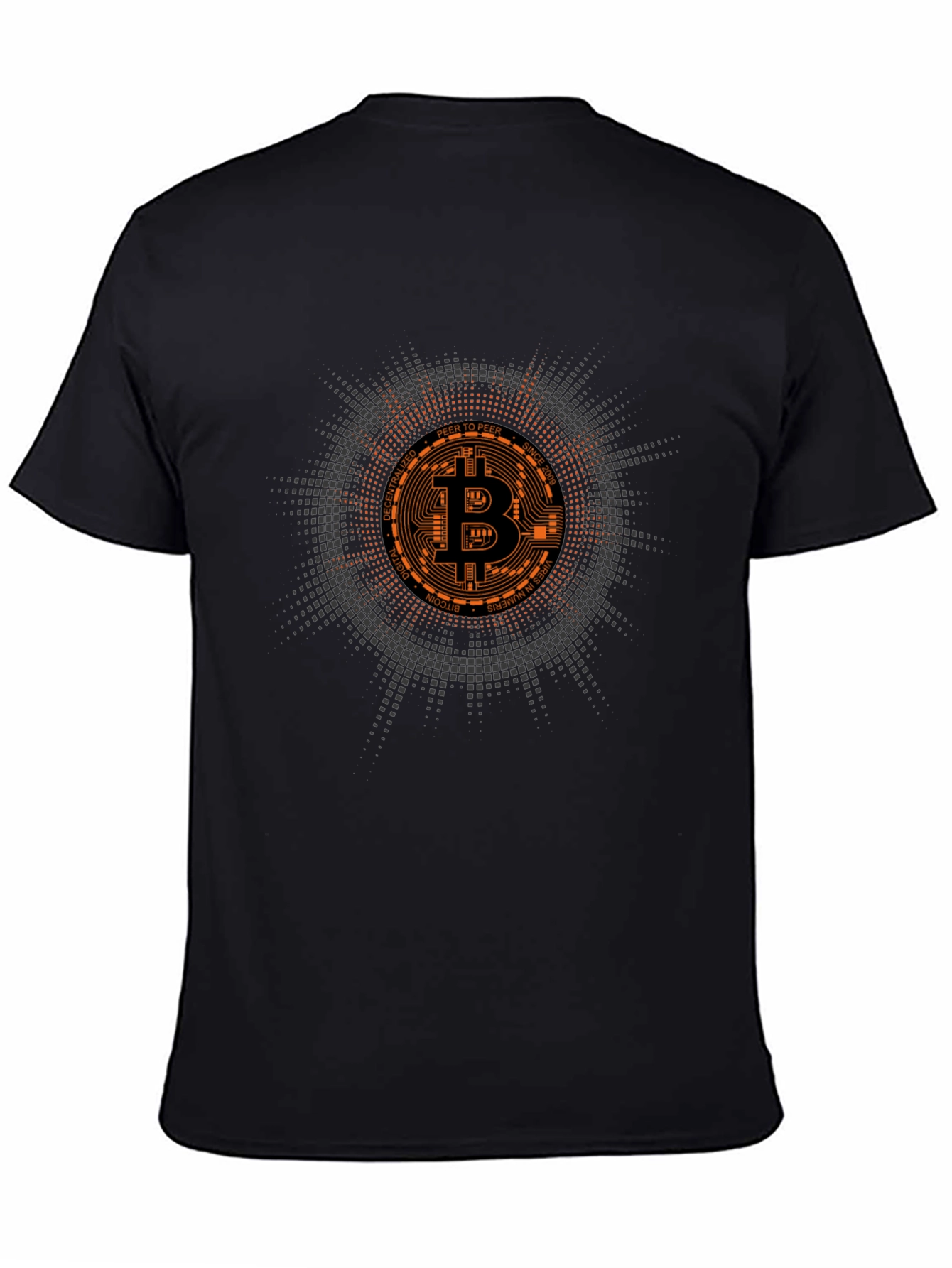 Bitcoin Crypto Currency Graphic Tee