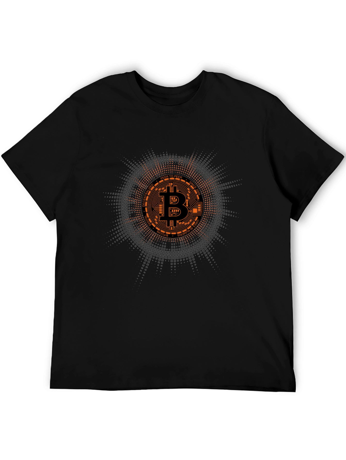 Bitcoin Crypto Currency Graphic Tee