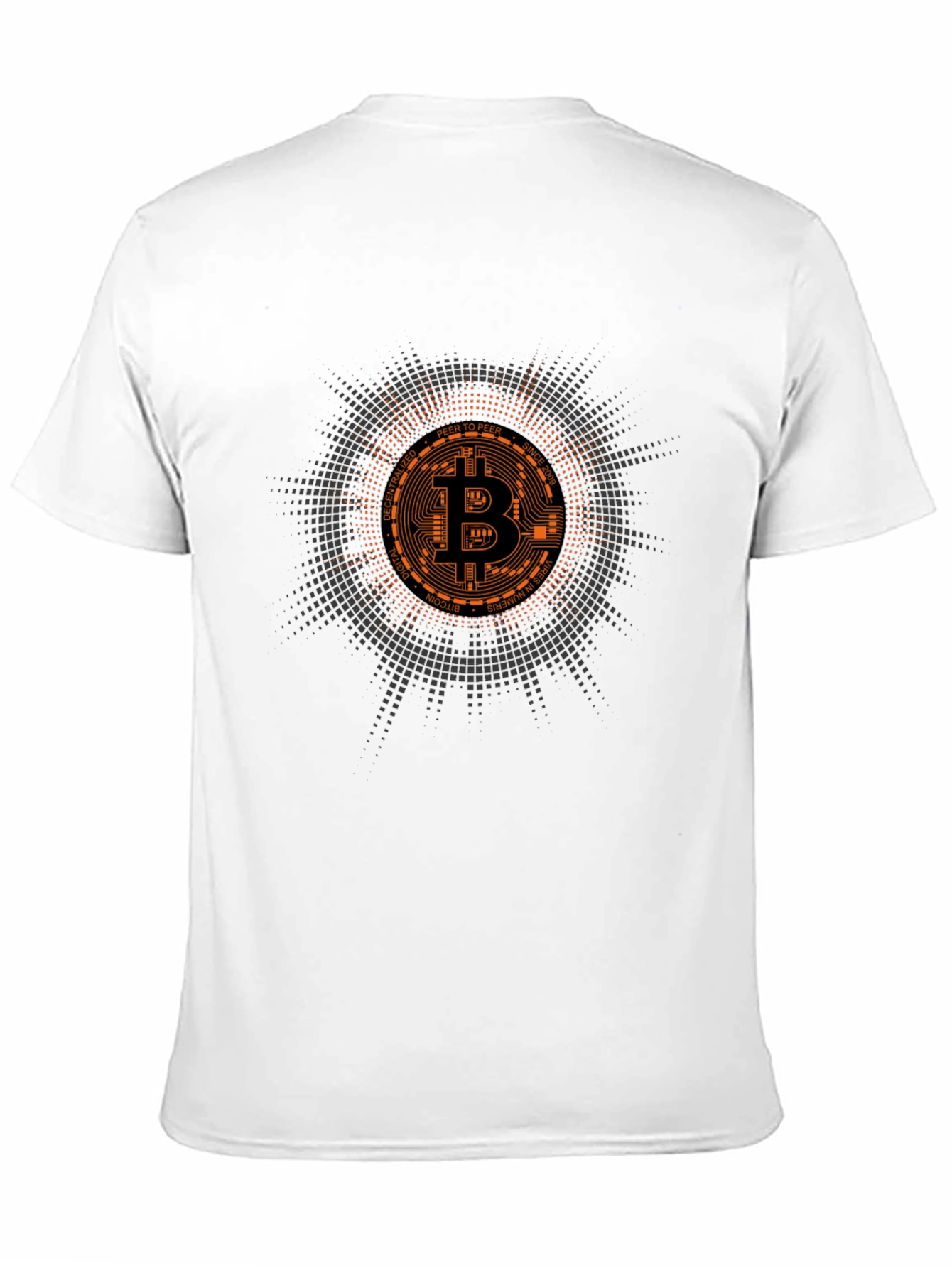 Bitcoin Crypto Currency Graphic Tee