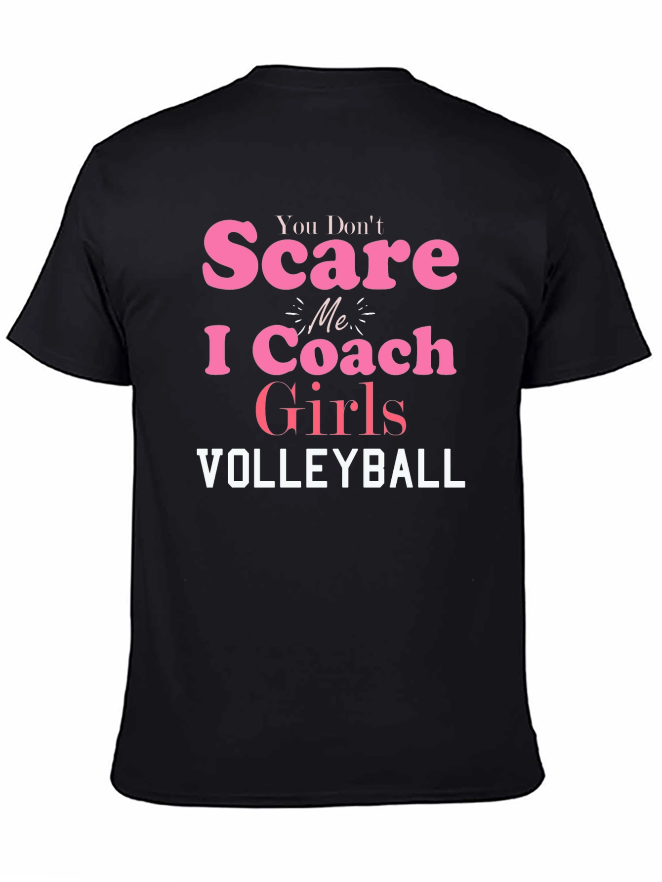 Girls Volleyball Coach T-Shirt Funny