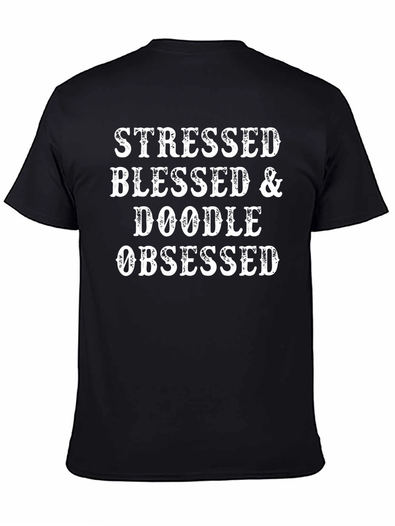 Stressed Blessed & Doodle Obsessed Graphic Tee