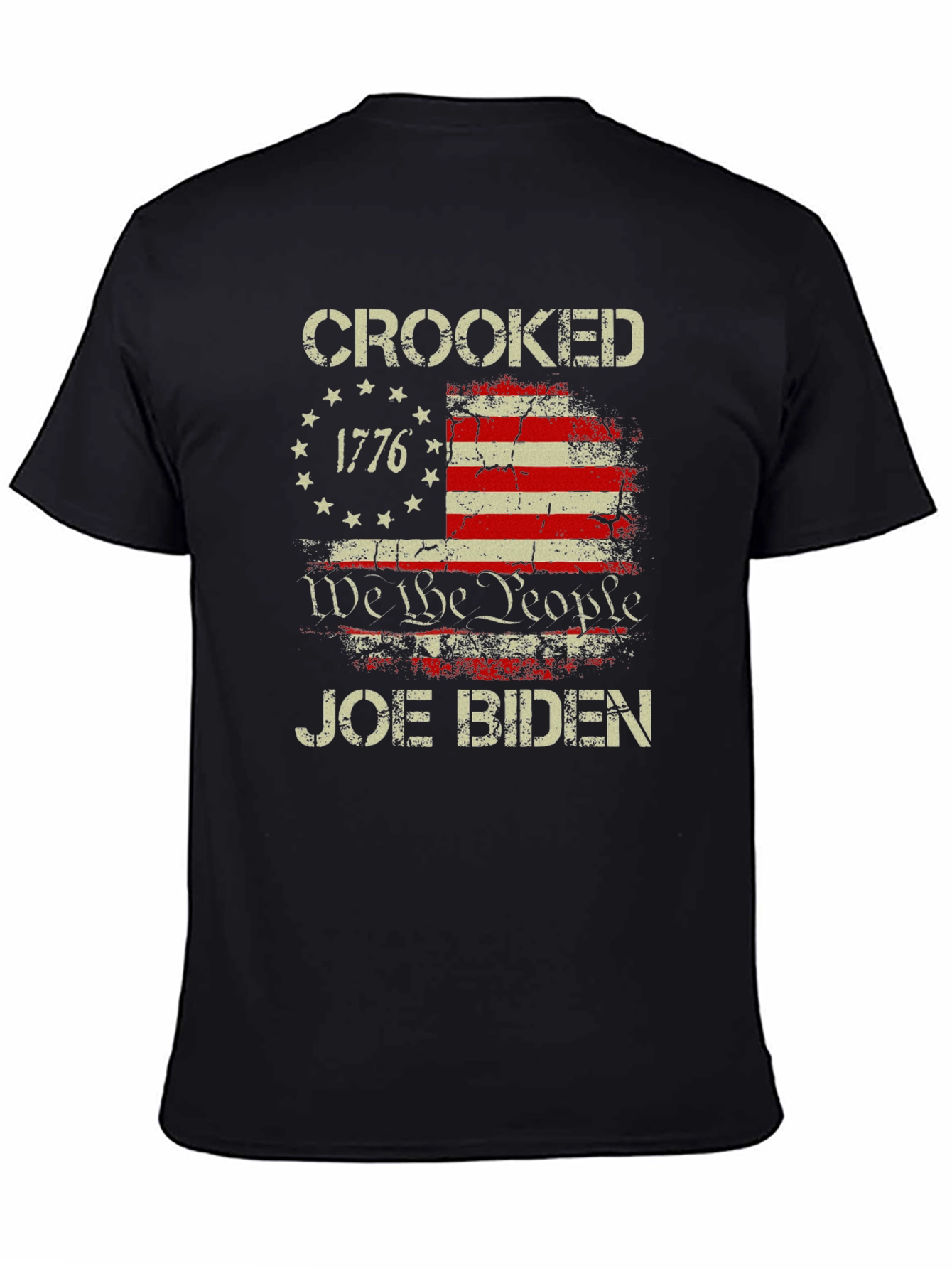 Crooked Joe Biden Graphic T-Shirt