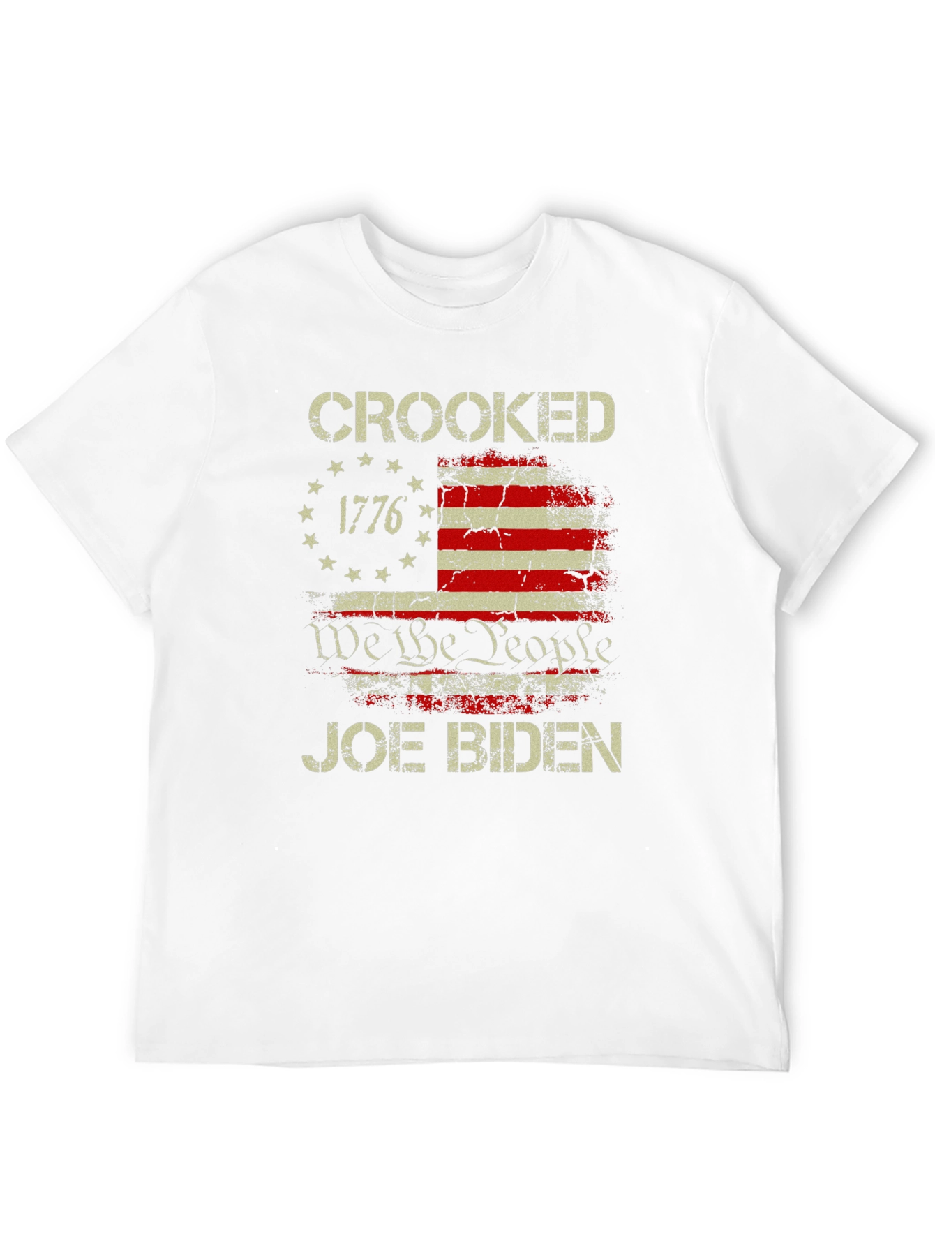 Crooked Joe Biden Graphic T-Shirt