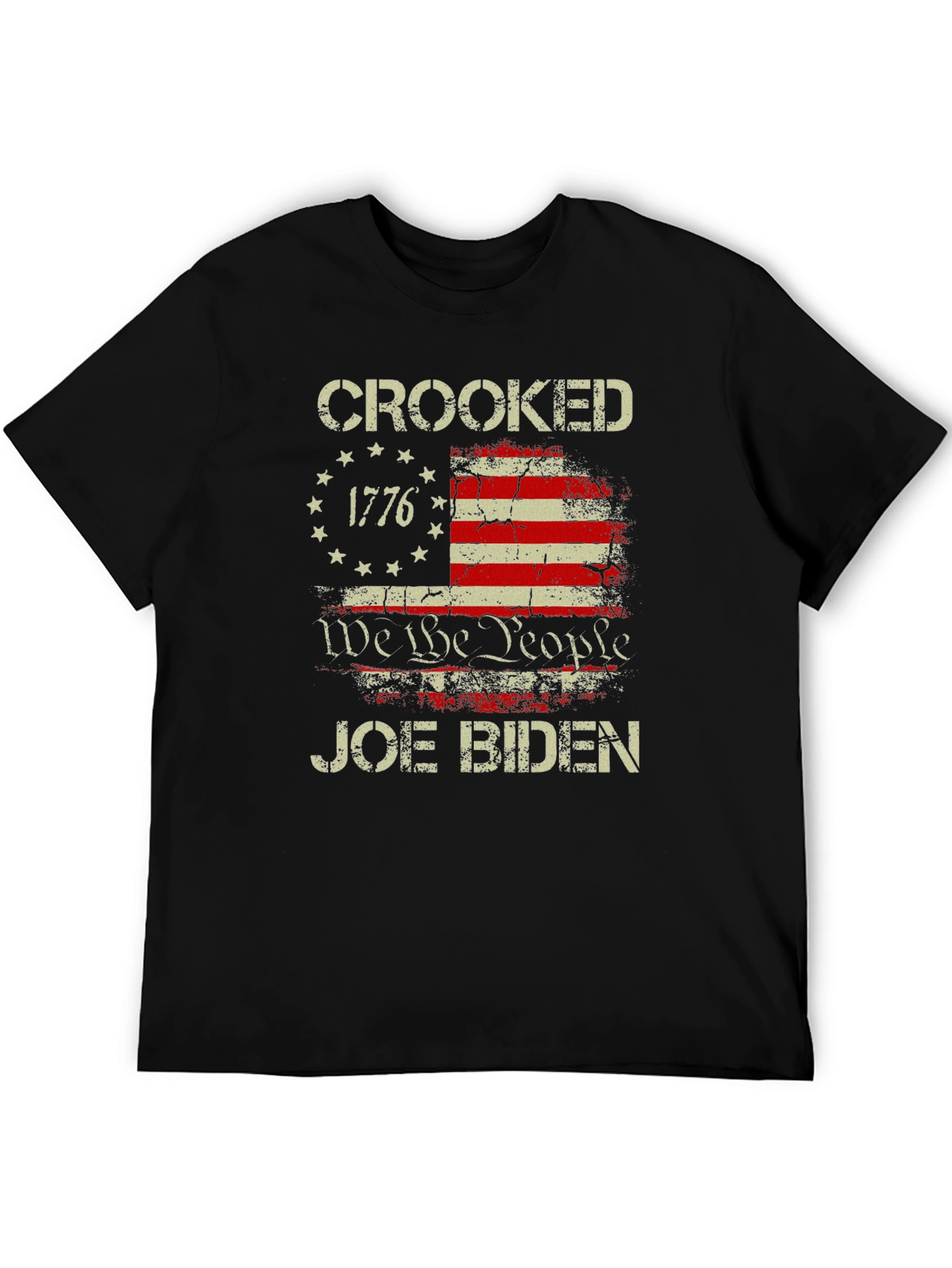 Crooked Joe Biden Graphic T-Shirt