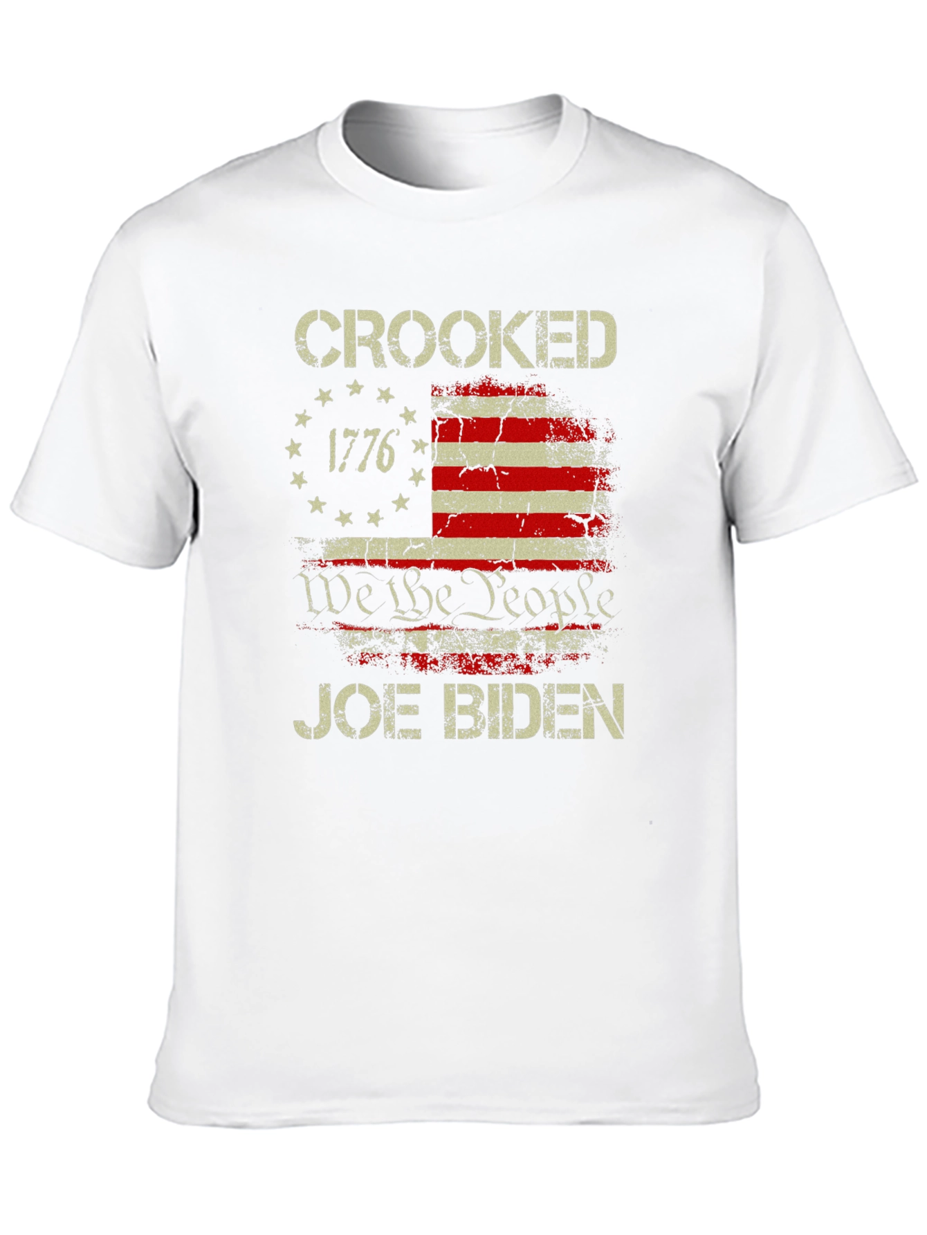 Crooked Joe Biden Graphic T-Shirt
