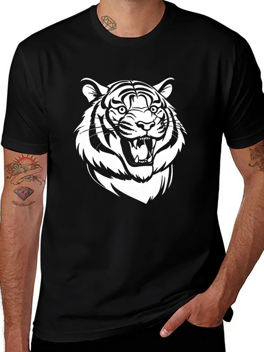 Black Tiger Graphic Tee