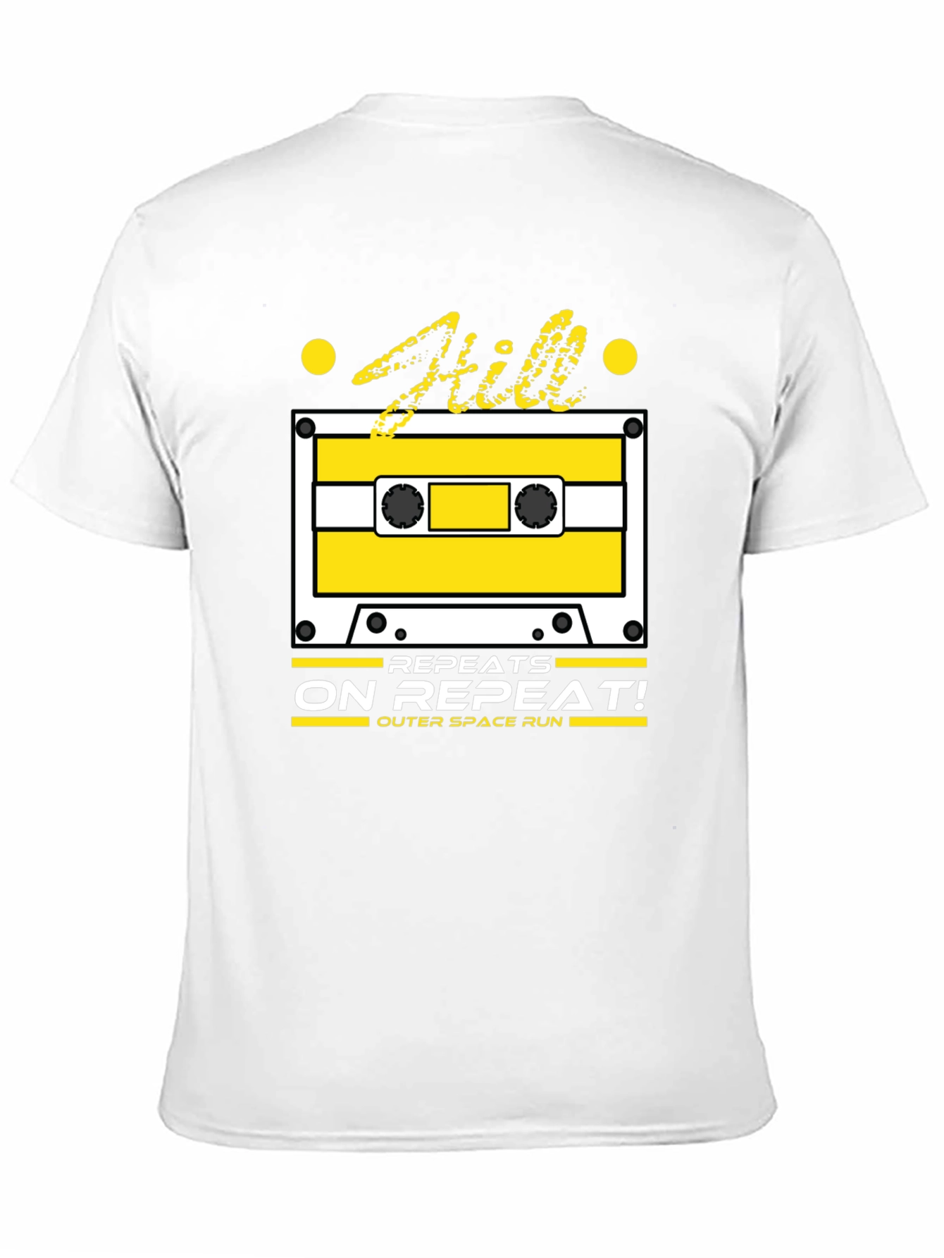 Retro Cassette Tape Graphic Tee - Repeats On Repeat!