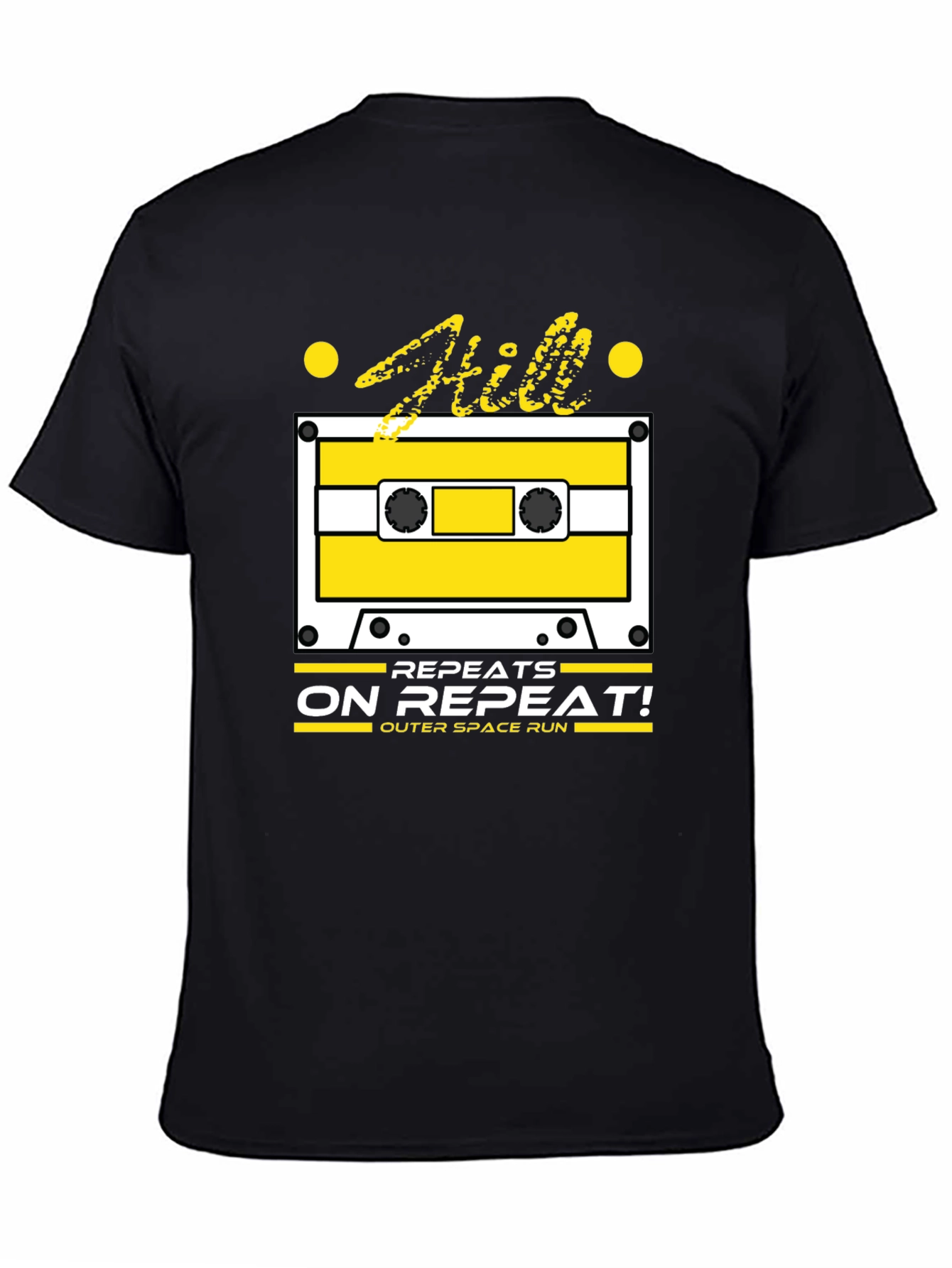 Retro Cassette Tape Graphic Tee - Repeats On Repeat!