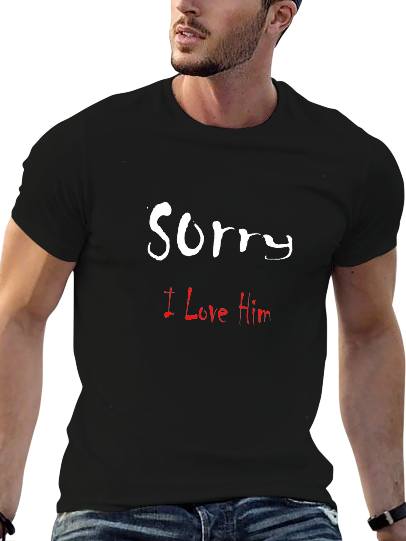 Sorry I Love Him Graphic T-Shirt