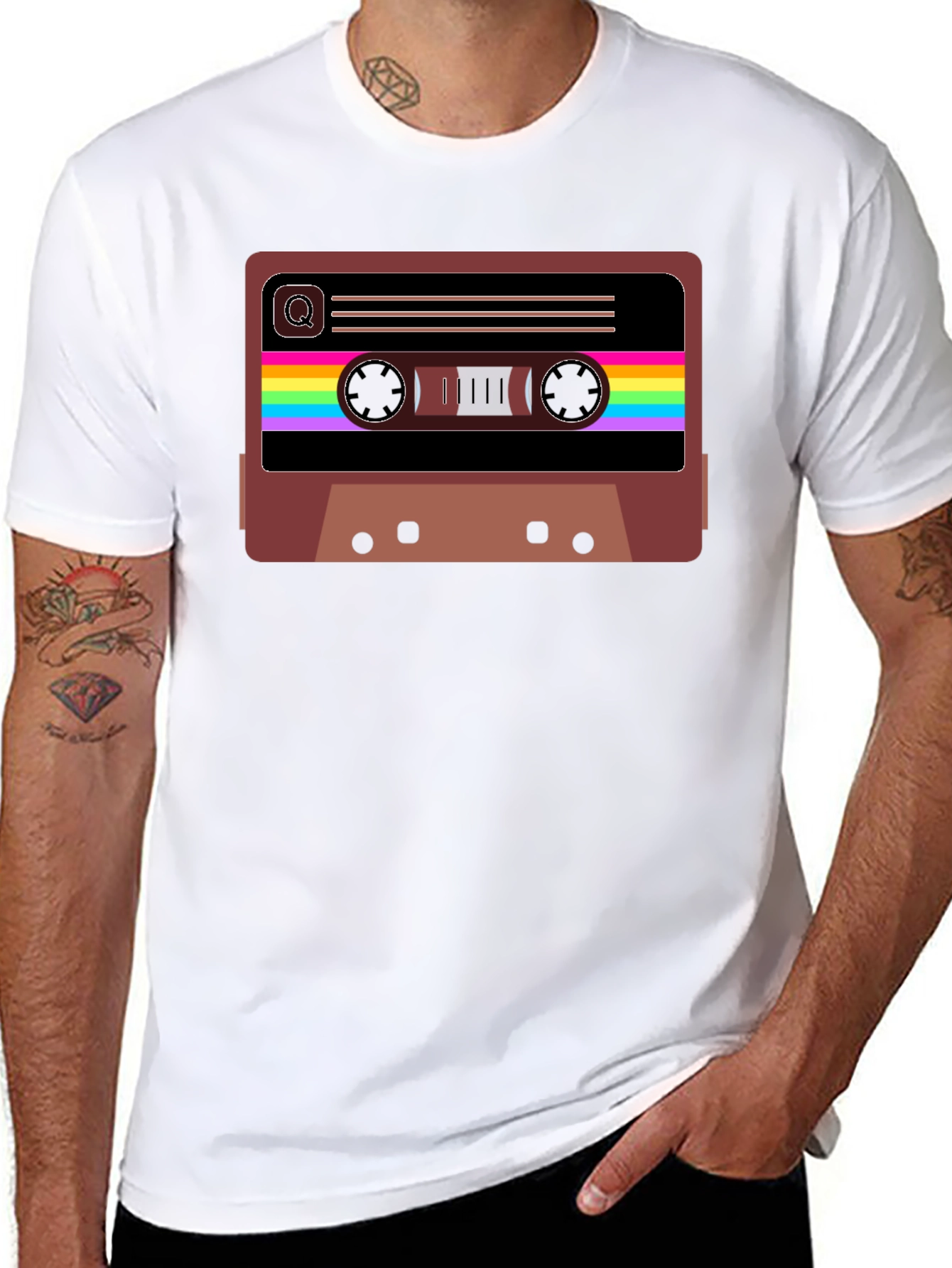 Retro Cassette Tape Graphic Tee