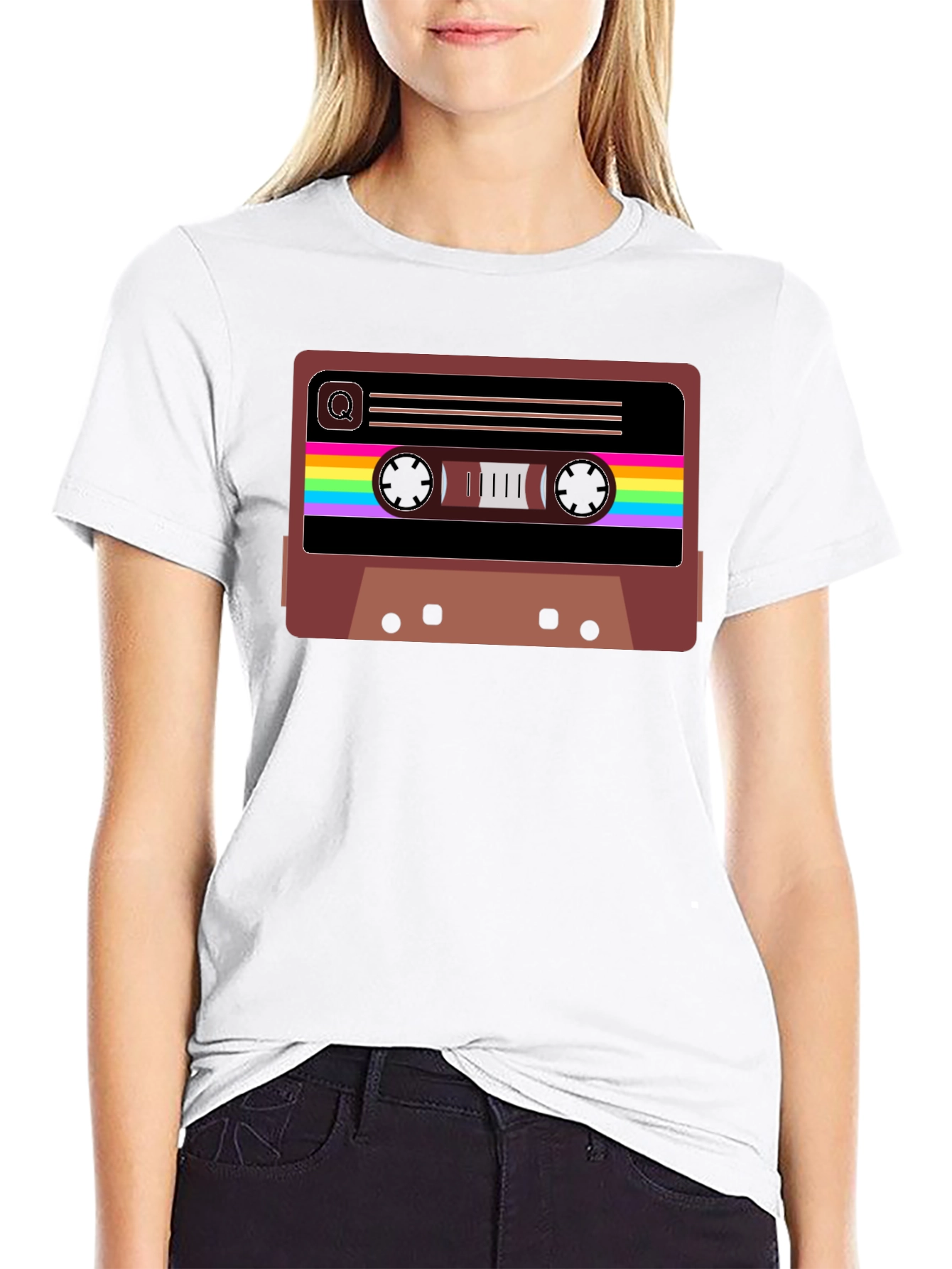 Retro Cassette Tape Graphic Tee