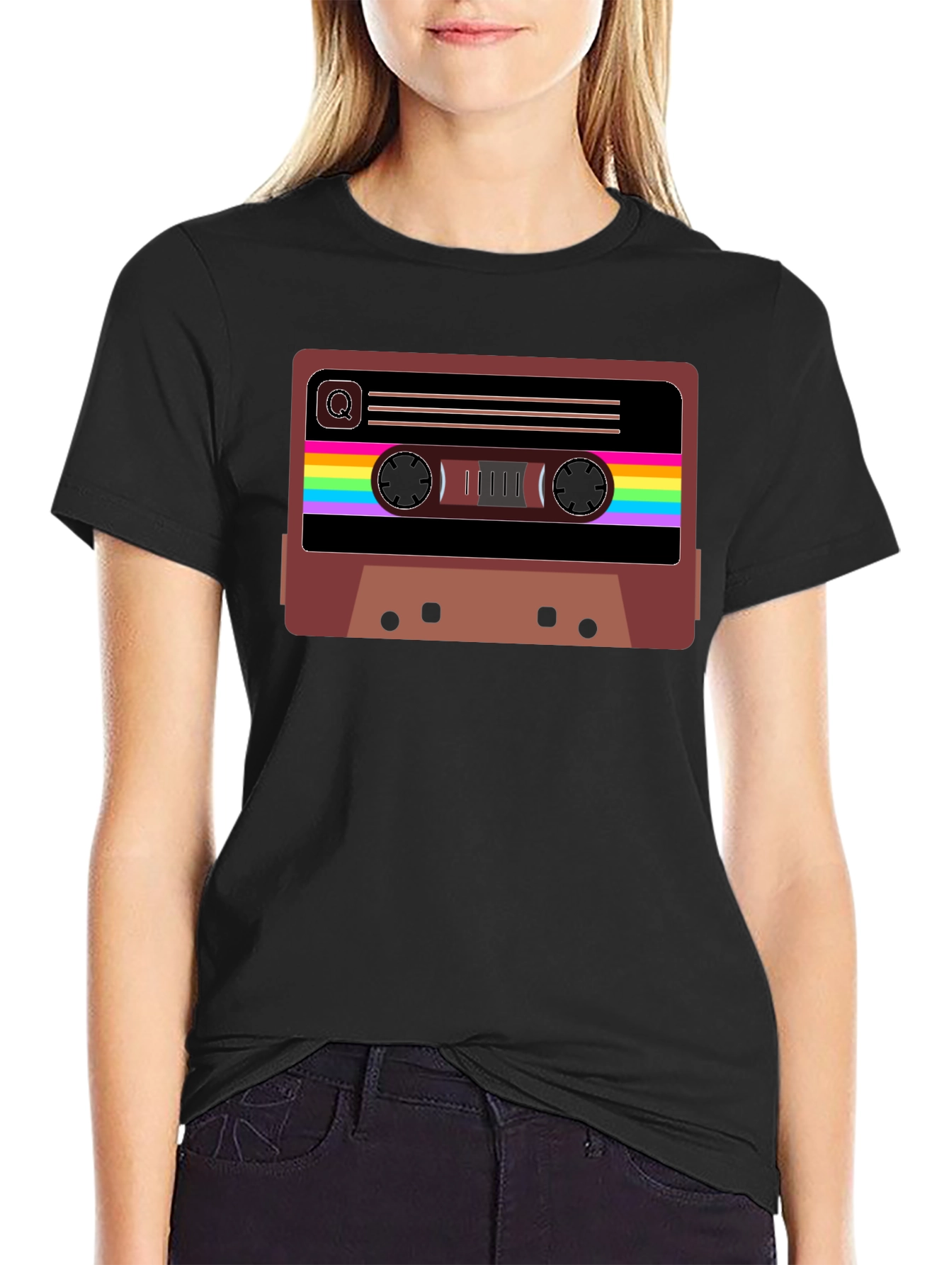 Retro Cassette Tape Graphic Tee