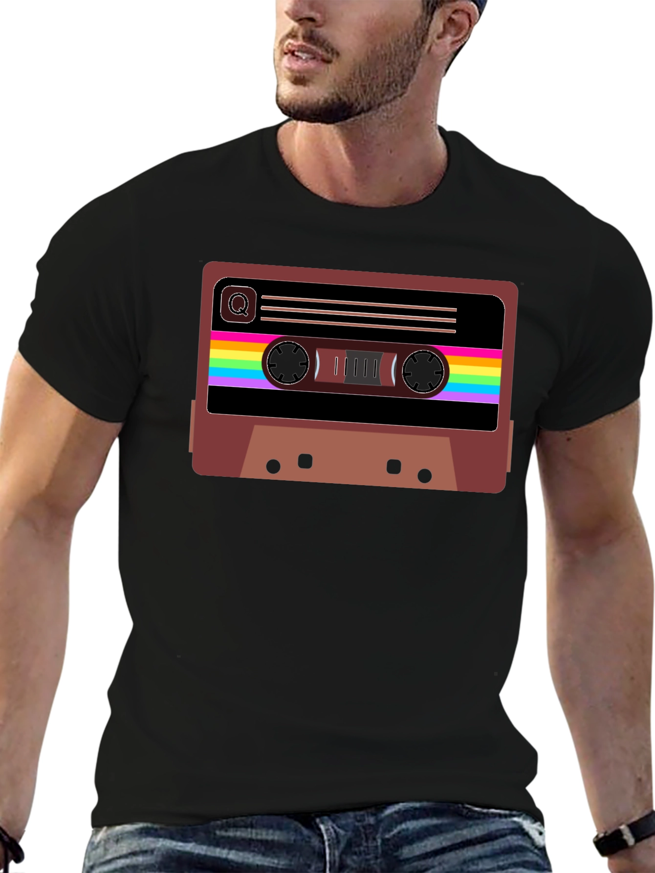 Retro Cassette Tape Graphic Tee