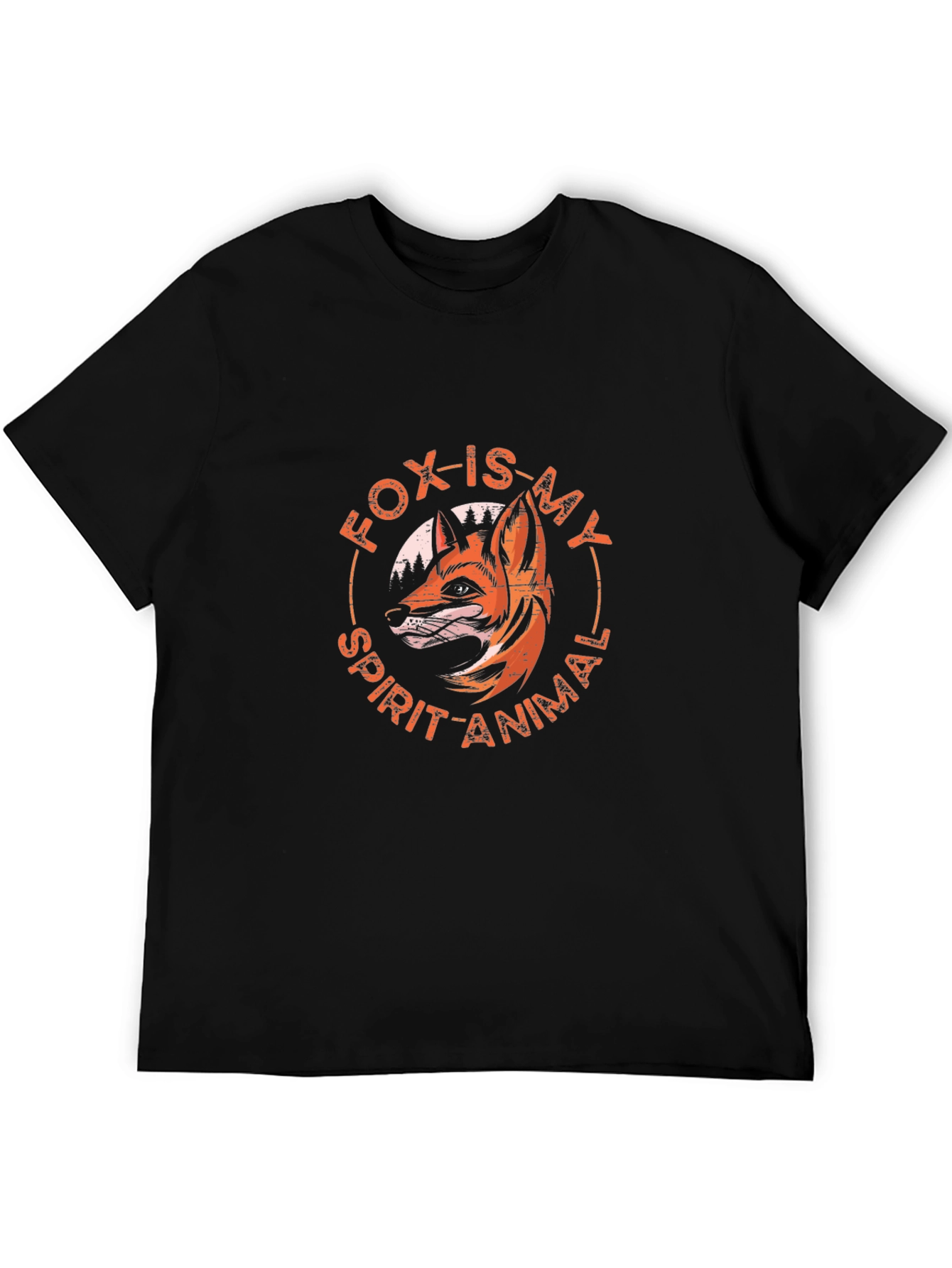 Fox Spirit Animal Tee - Nature Lovers Graphic T-Shirt