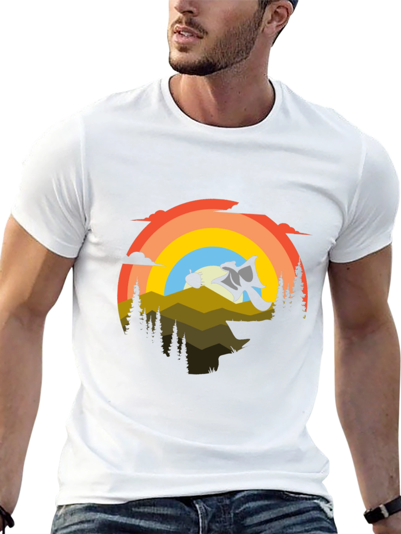 Retro Flying Squirrel Adventure Tee