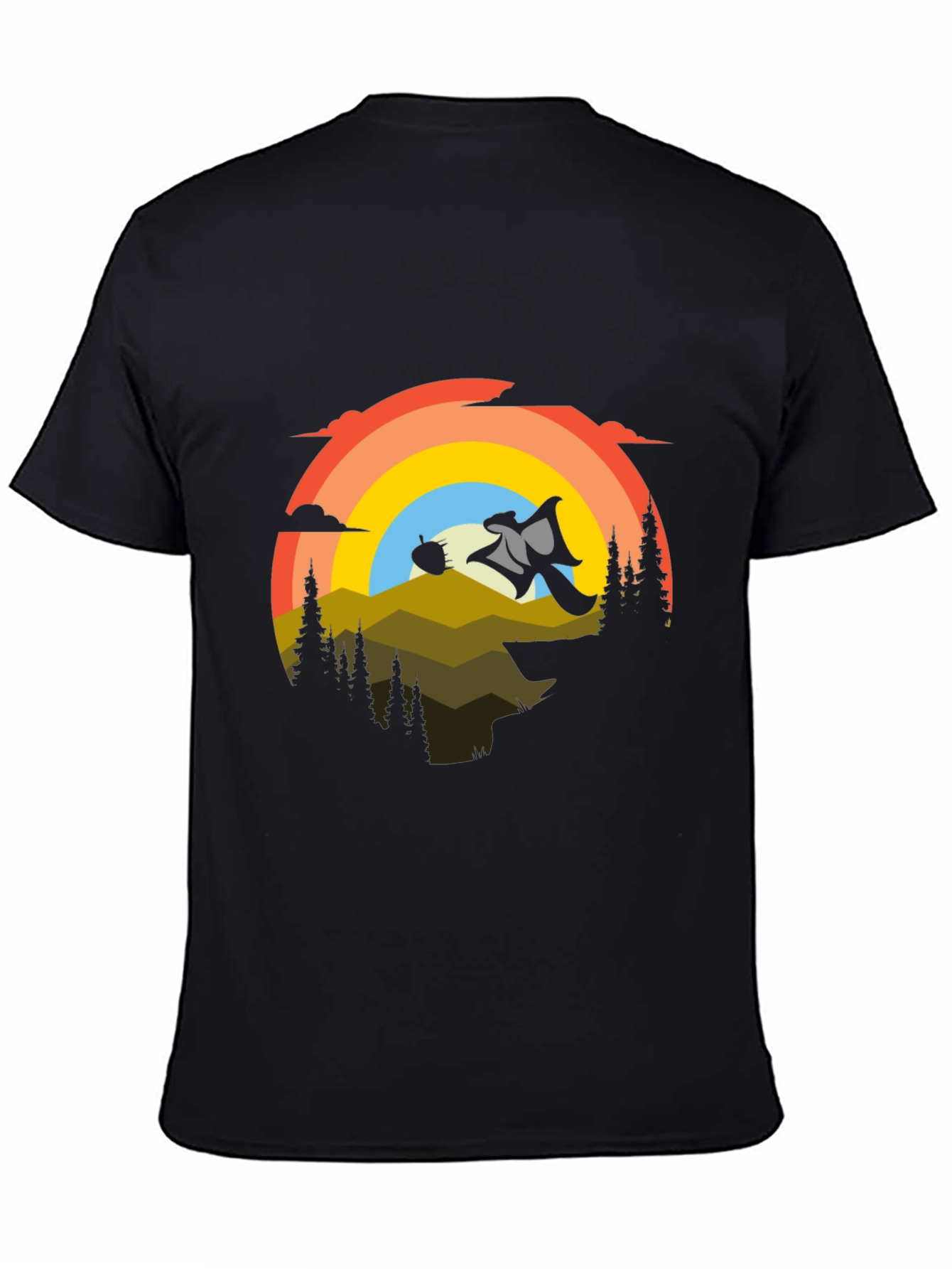 Retro Flying Squirrel Adventure Tee