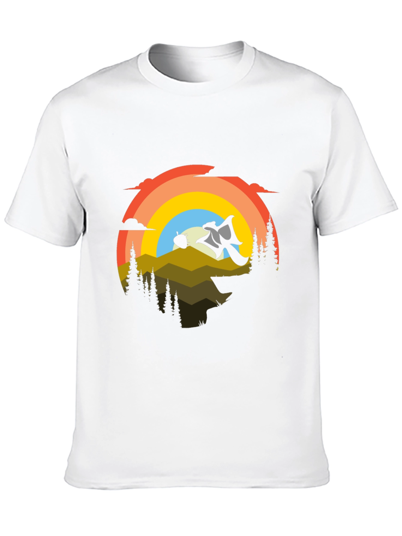 Retro Flying Squirrel Adventure Tee