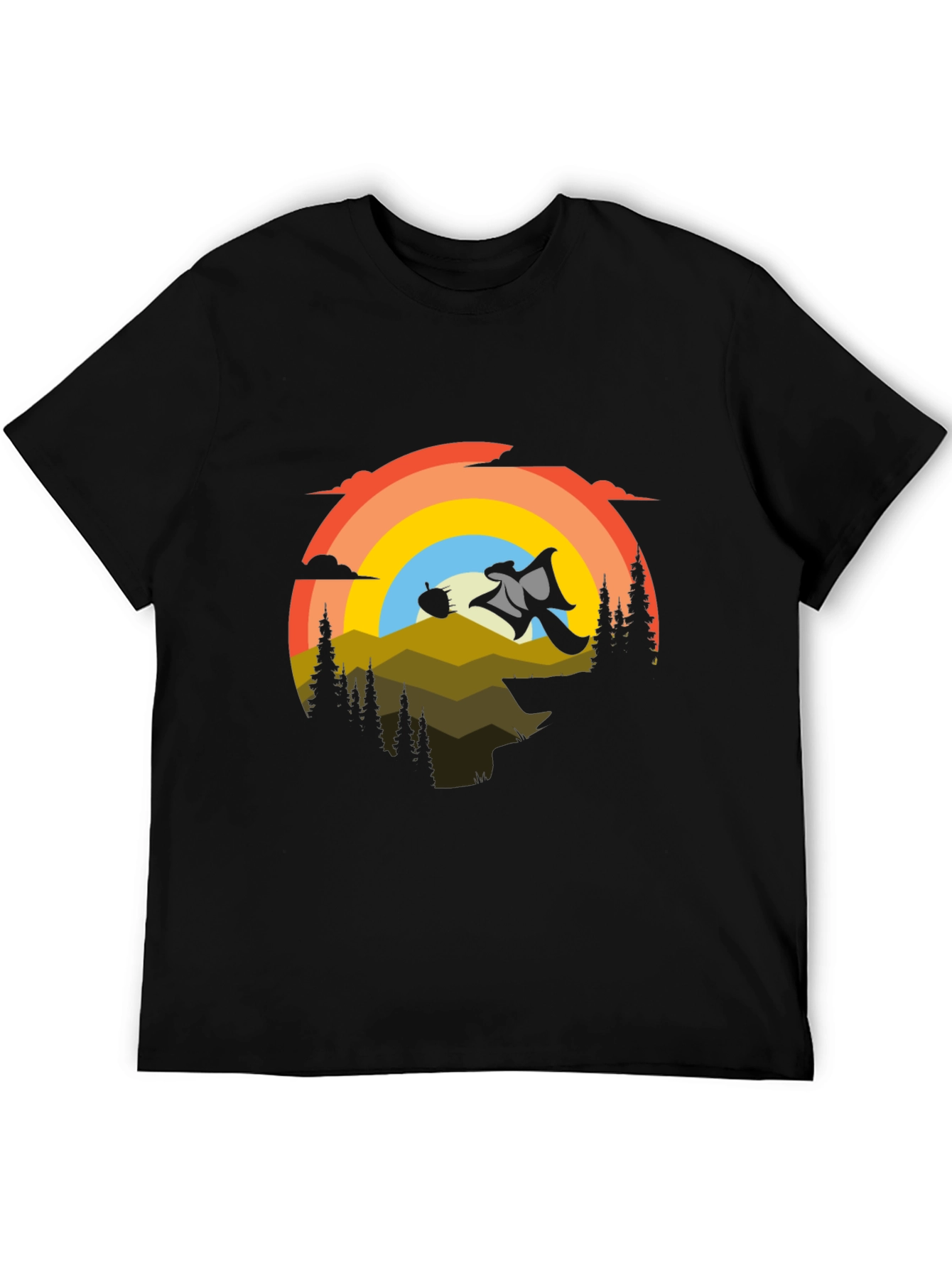 Retro Flying Squirrel Adventure Tee