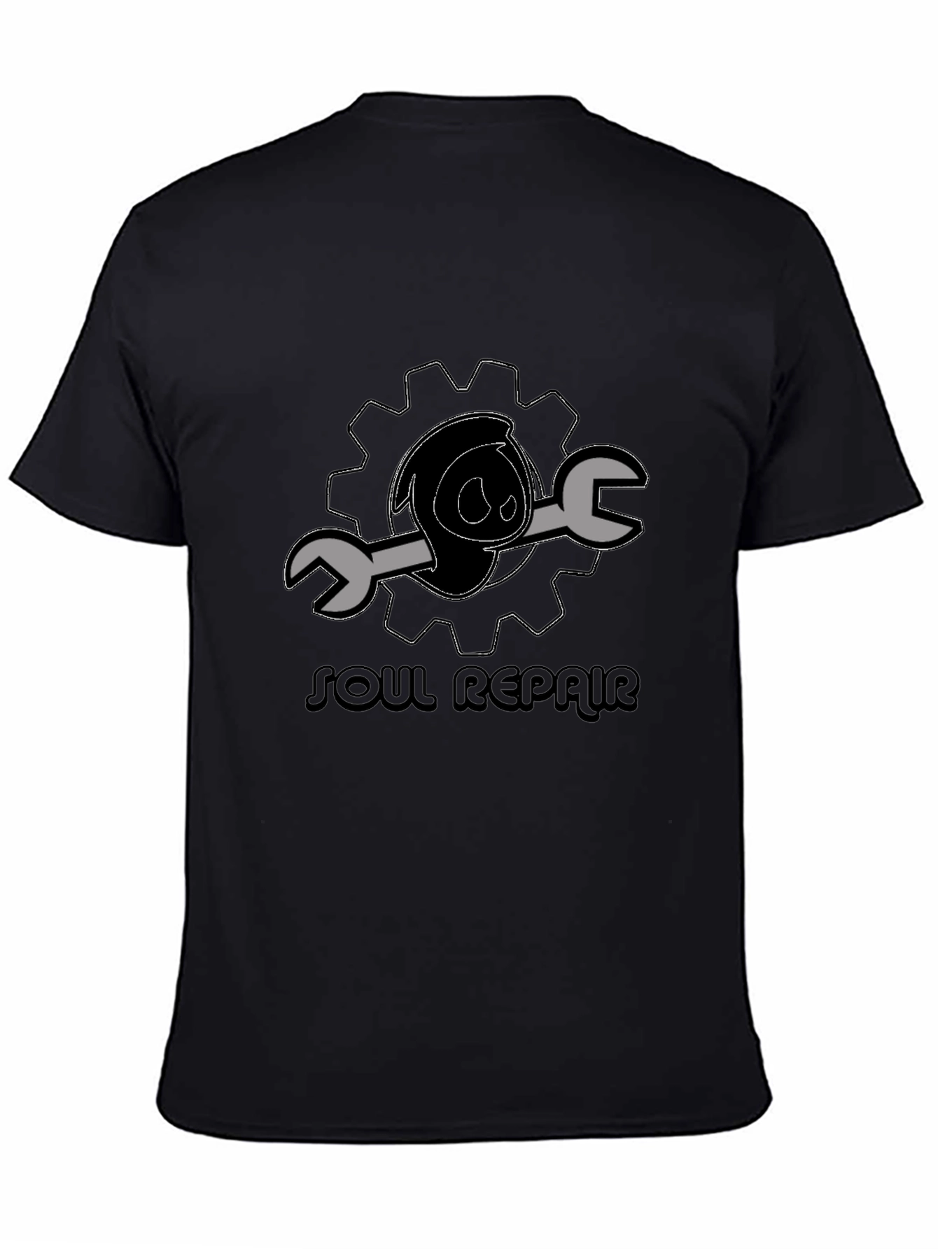 Soul Repair Black Graphic T-Shirt