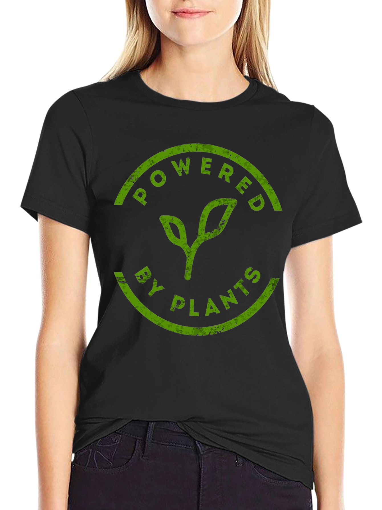 Powered by Plants T-Shirt - Vegan Friendly