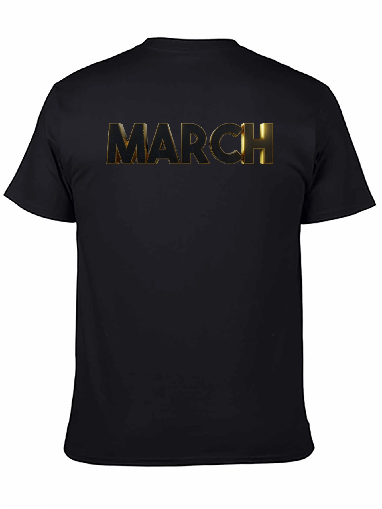 March Black T-Shirt