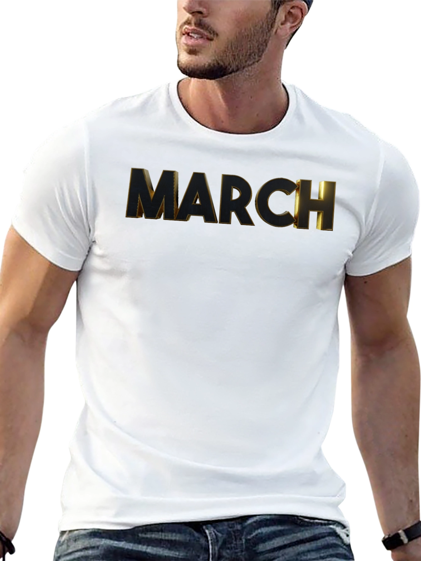 March Black T-Shirt
