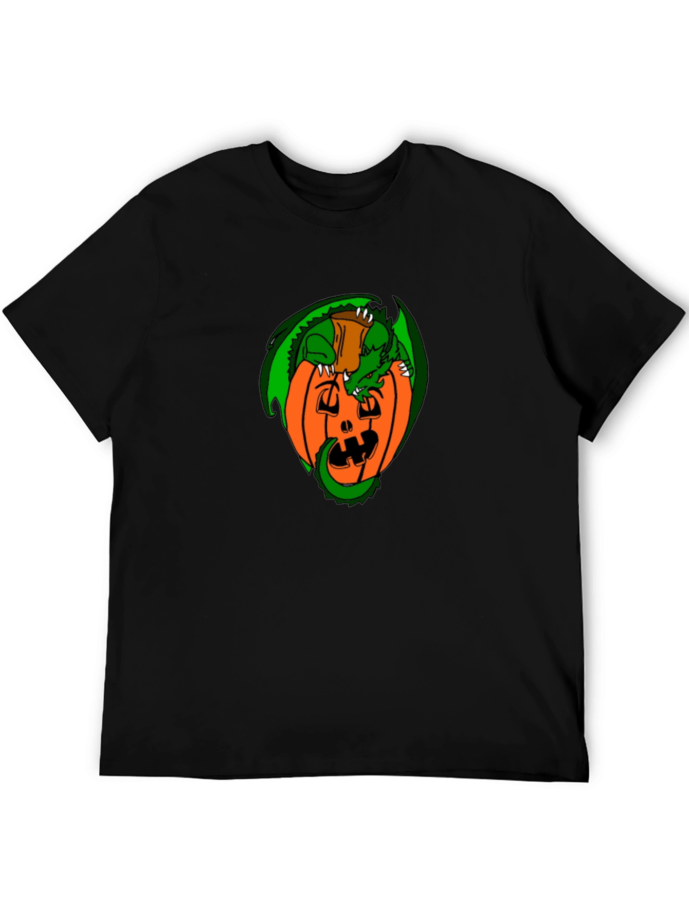 Dragon Pumpkin T-Shirt - Halloween Festive