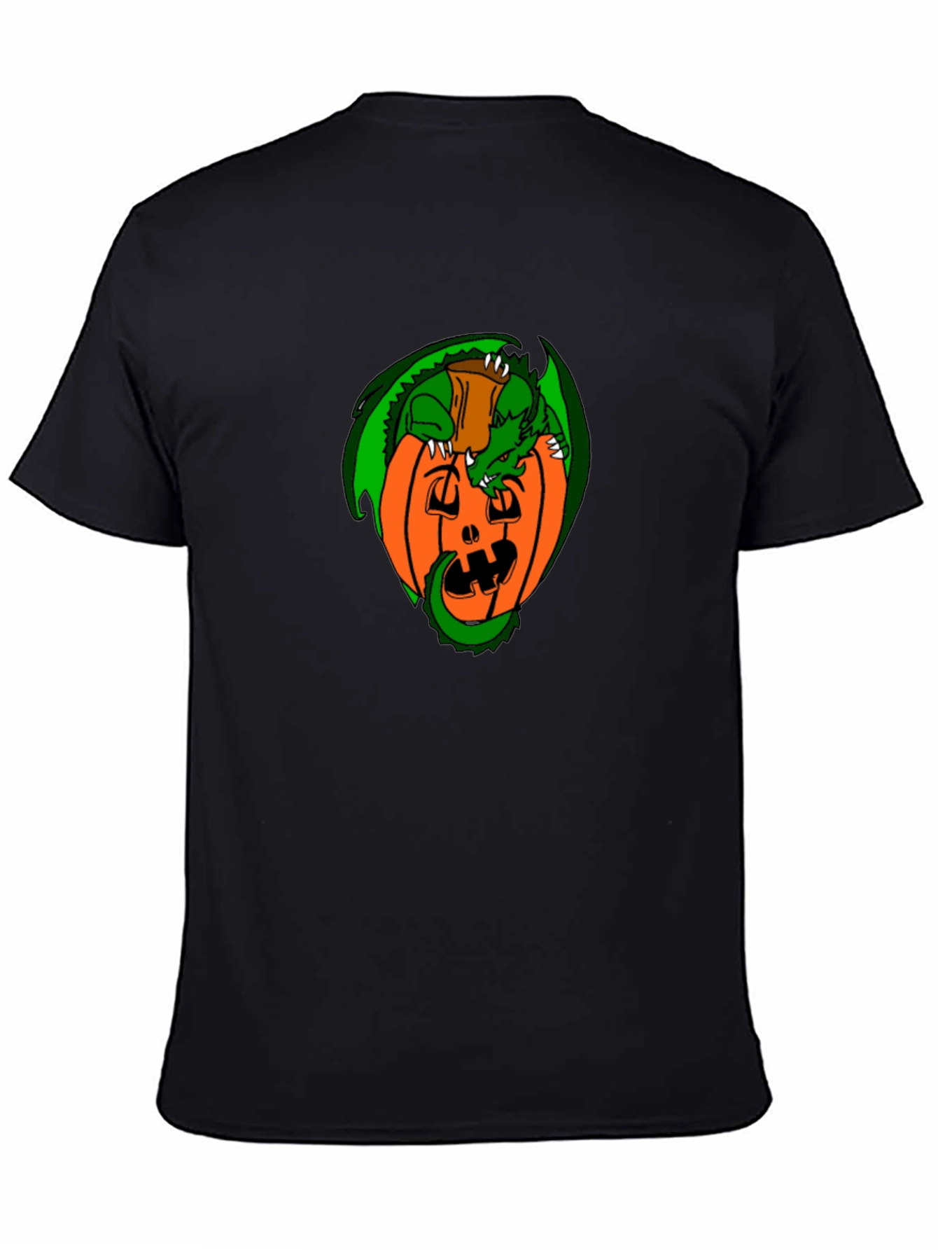 Dragon Pumpkin T-Shirt - Halloween Festive