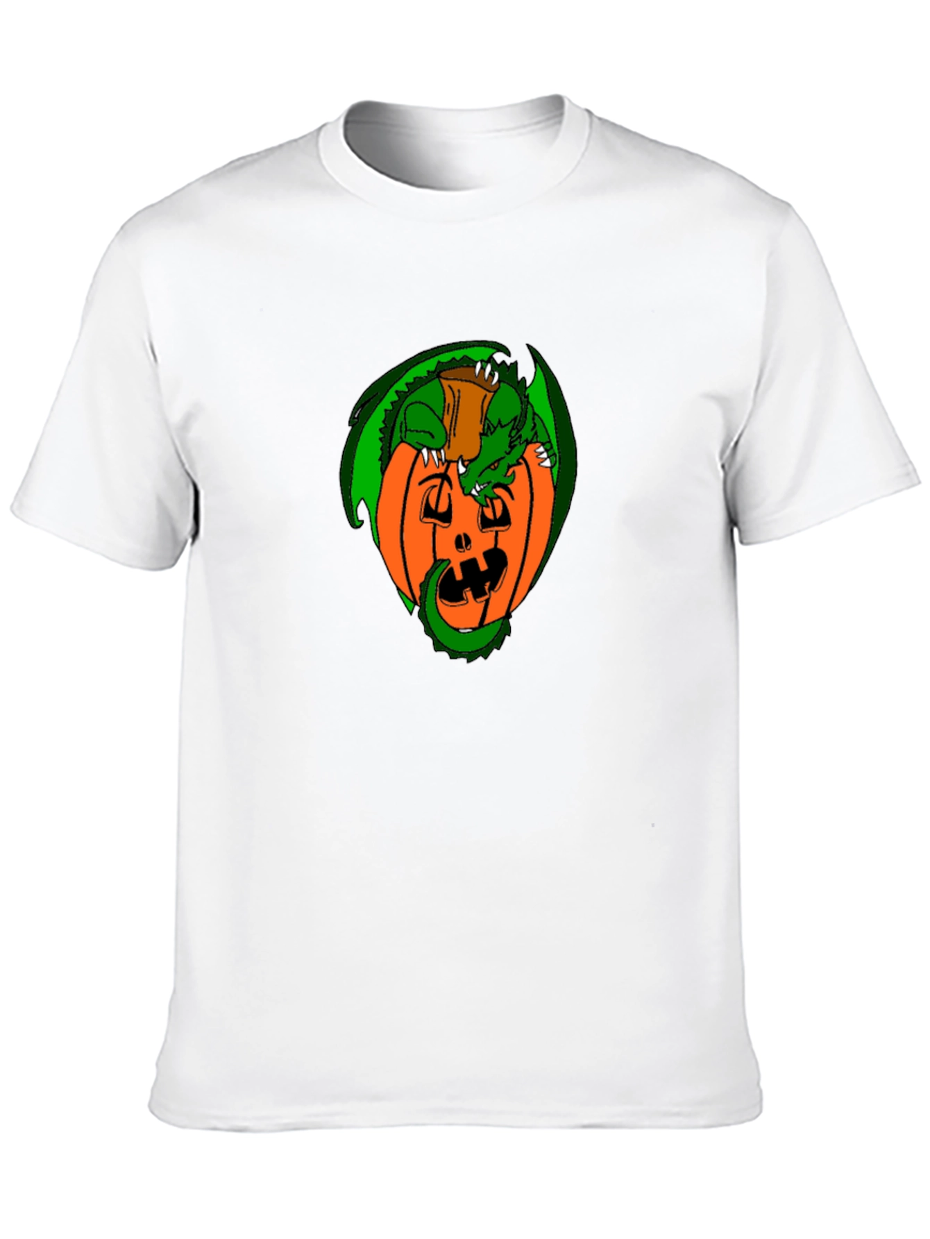 Dragon Pumpkin T-Shirt - Halloween Festive