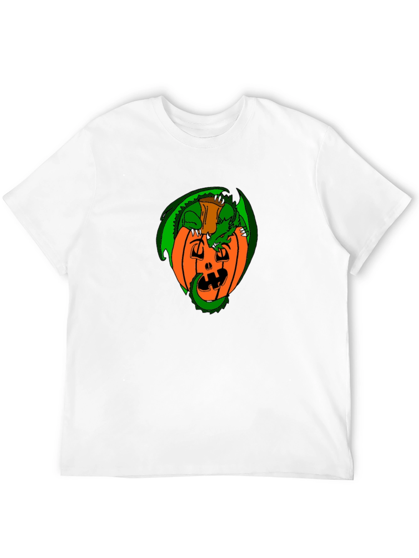 Dragon Pumpkin T-Shirt - Halloween Festive