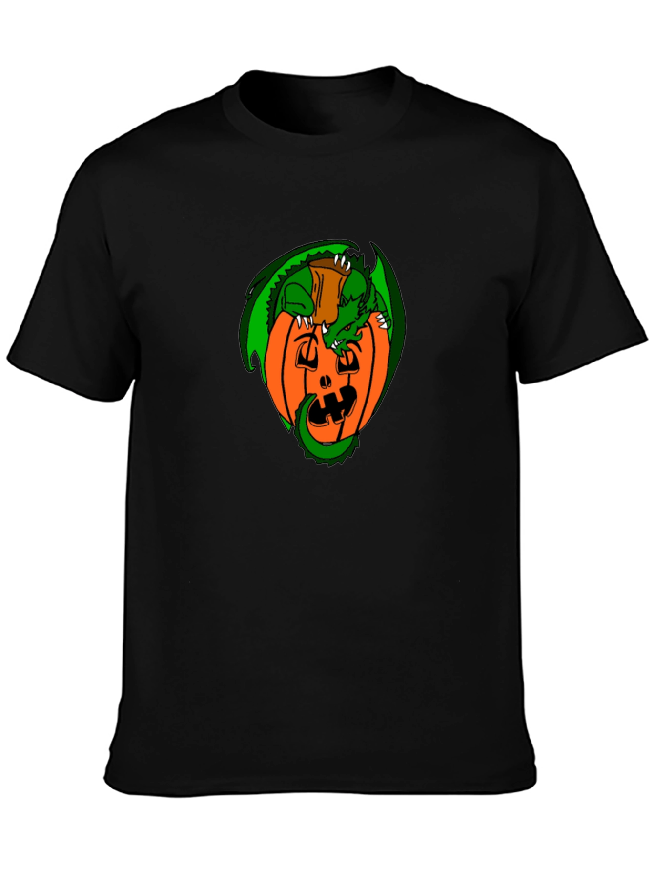Dragon Pumpkin T-Shirt - Halloween Festive