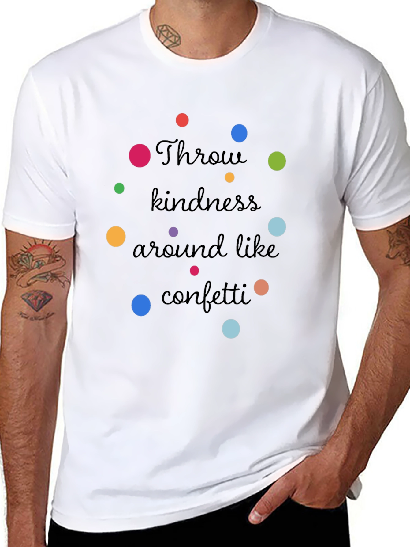 Kindness Confetti T-Shirt - Spread the Joy!