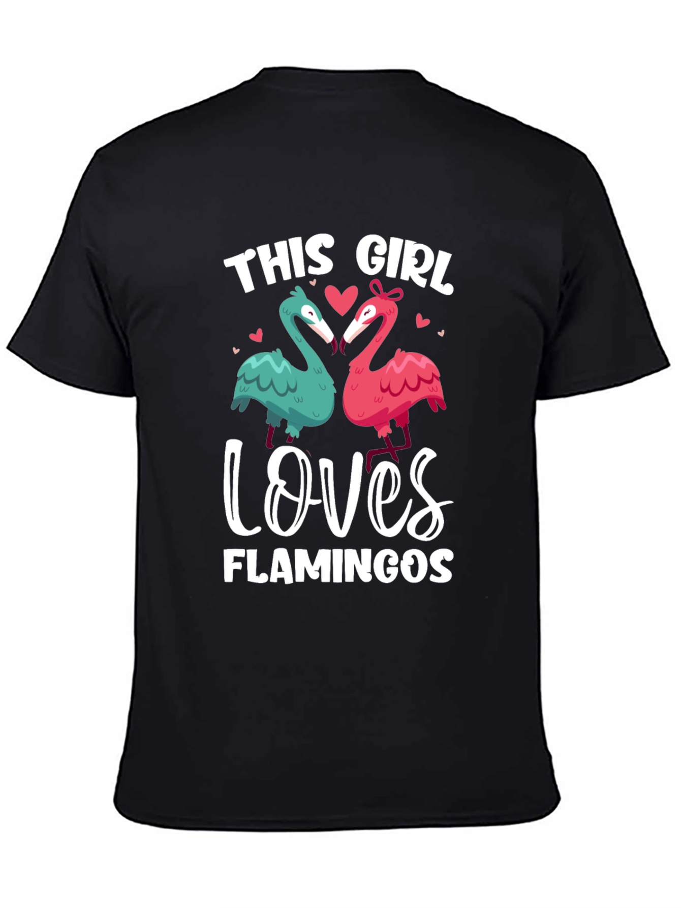 This Girl Loves Flamingos Graphic Tee