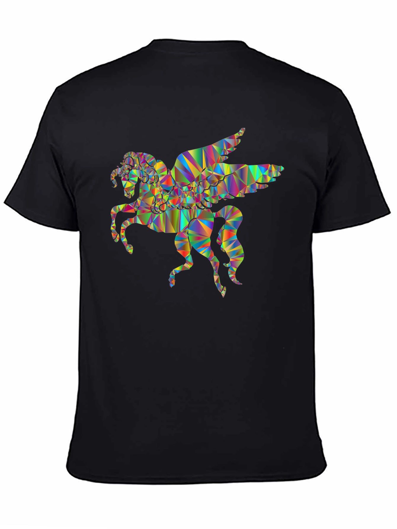Prism Pegasus Black T-Shirt