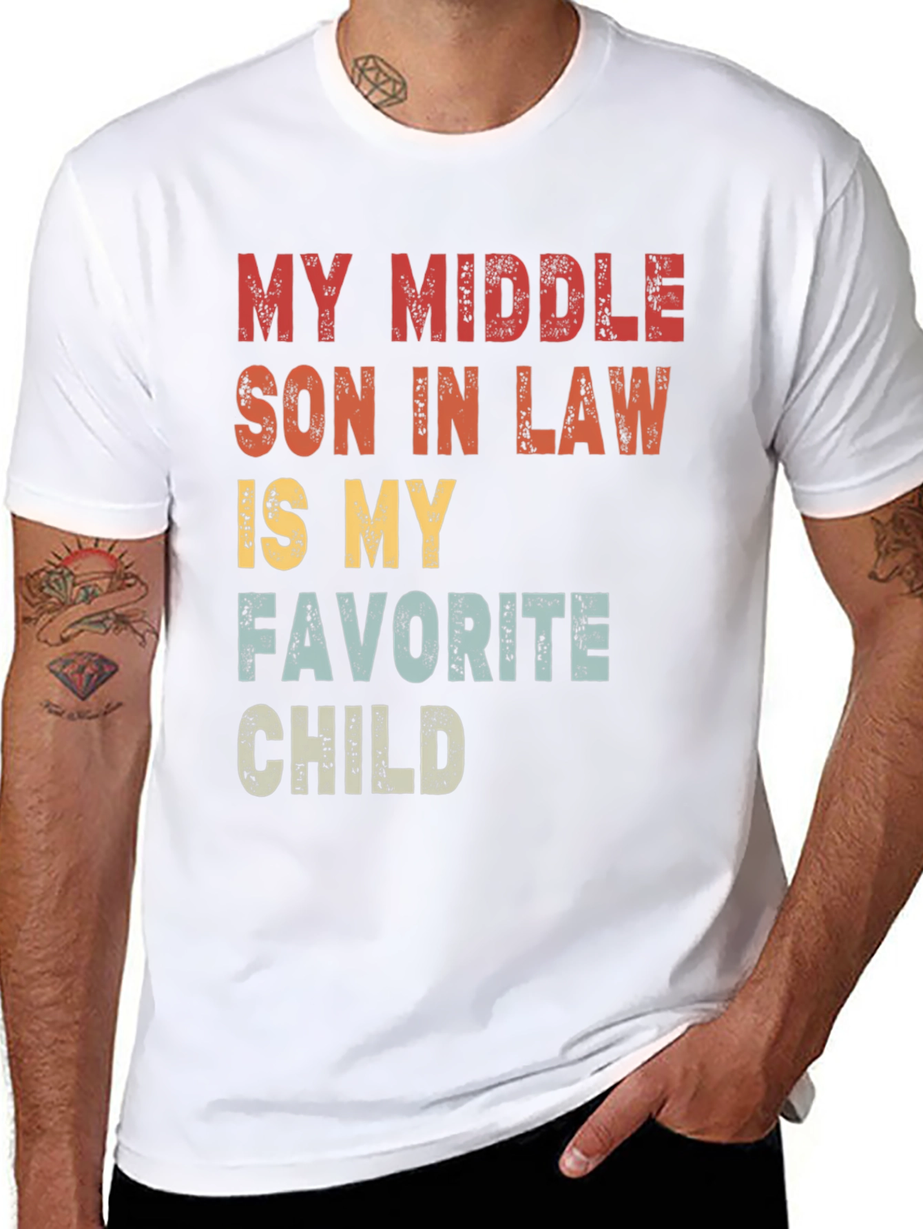 My Middle Son-in-Law T-Shirt: Favorite Child Tee