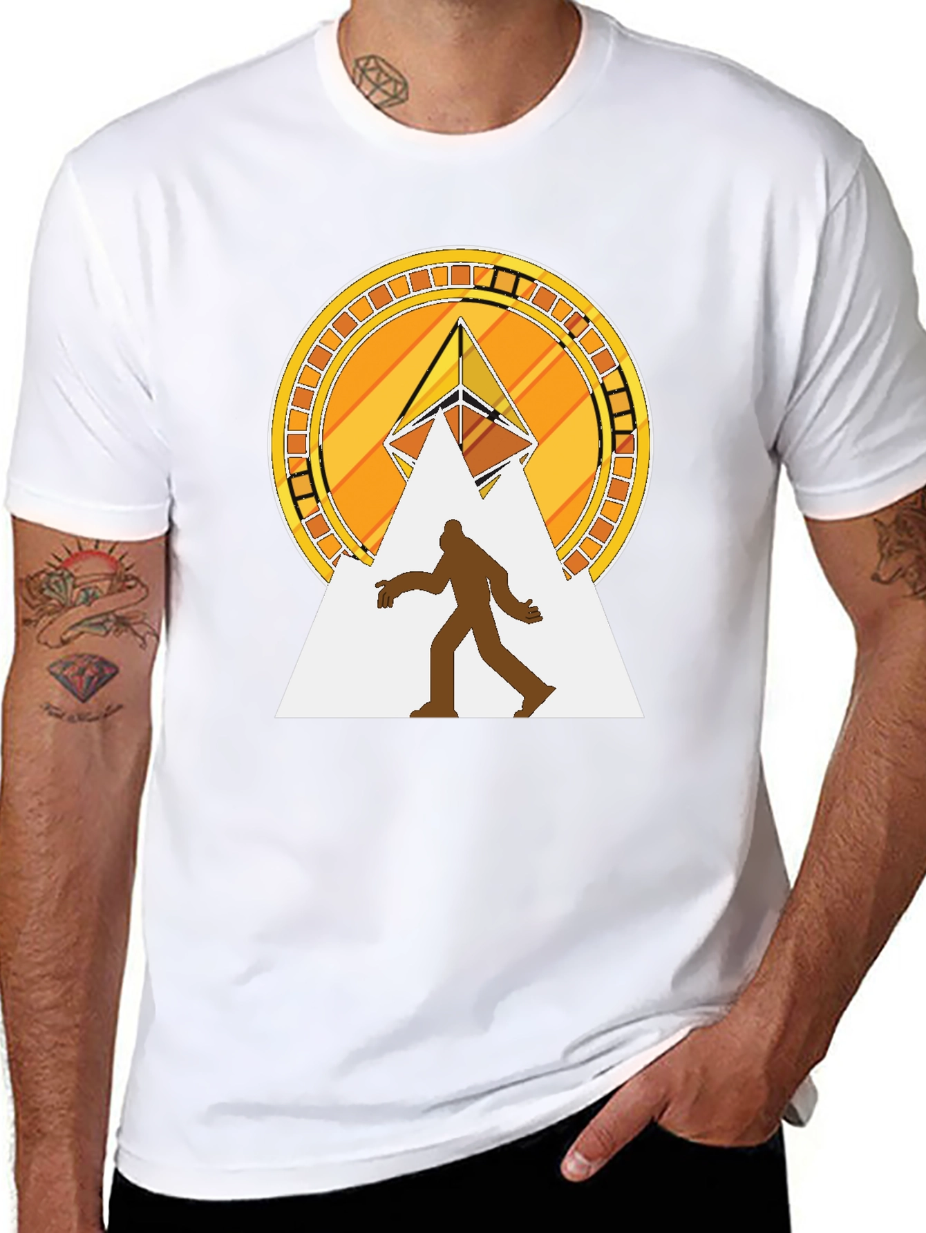Ethereum Crypto Bigfoot T-Shirt