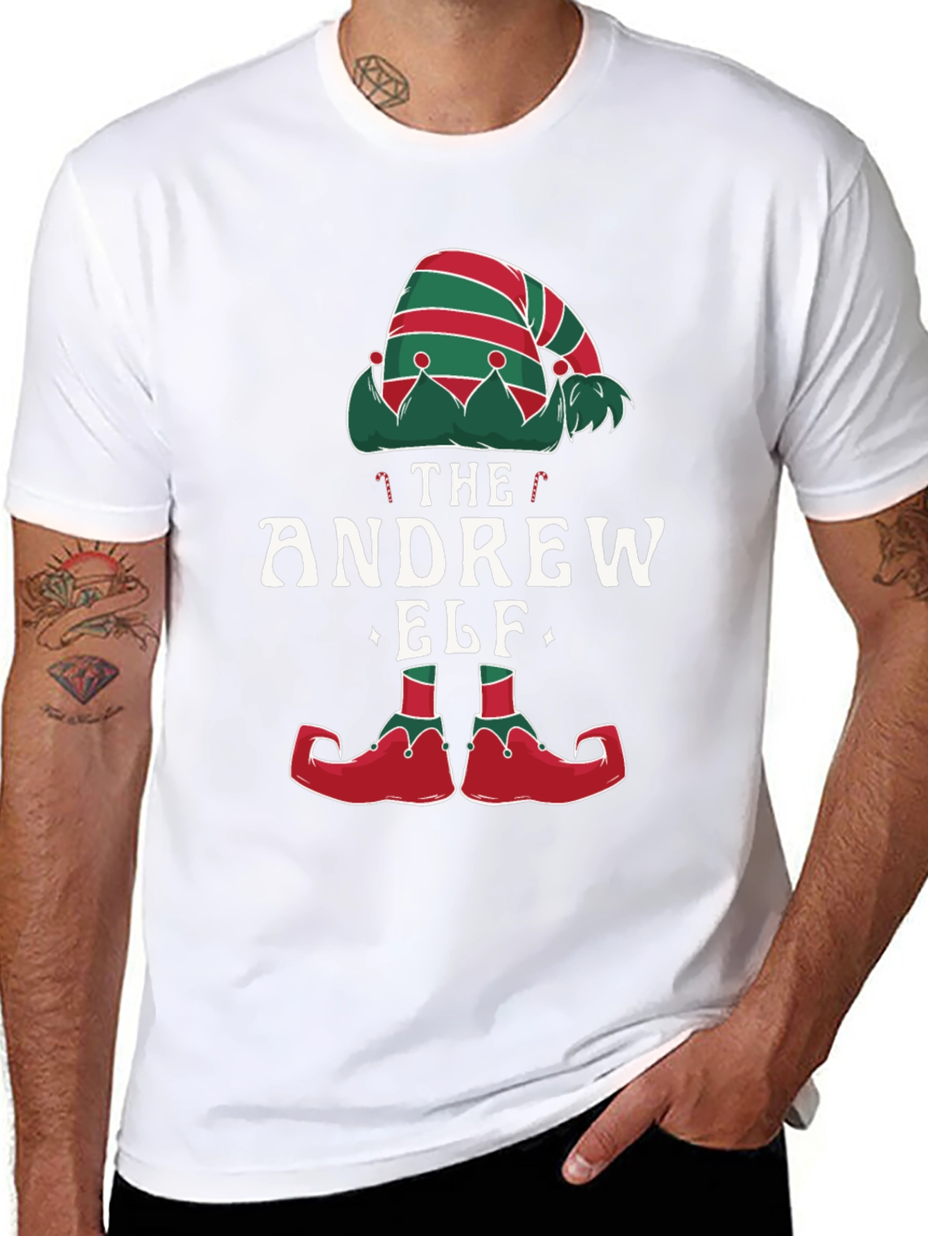 Personalized The Elf Christmas T-Shirt
