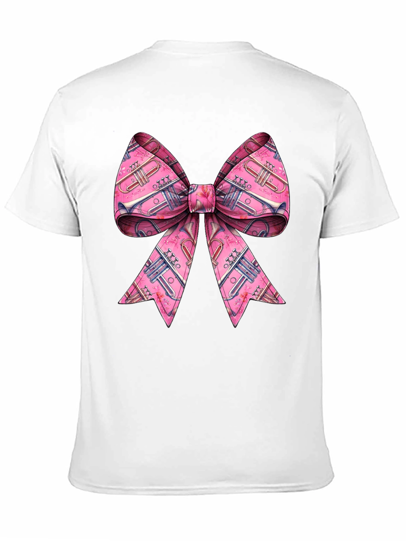 Musical Bow T-Shirt: Unique Design