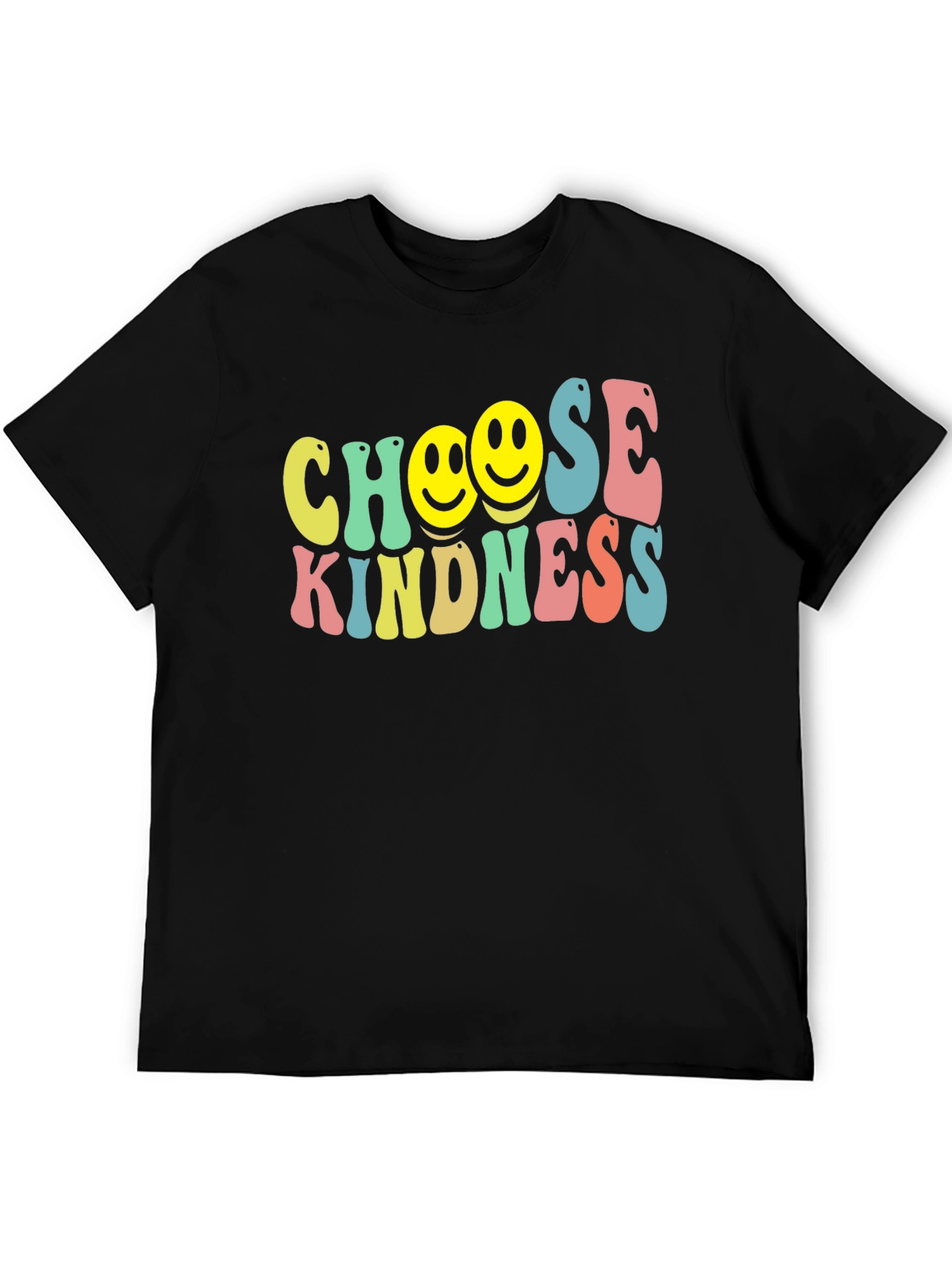 Choose Kindness Smiley Face Graphic Tee