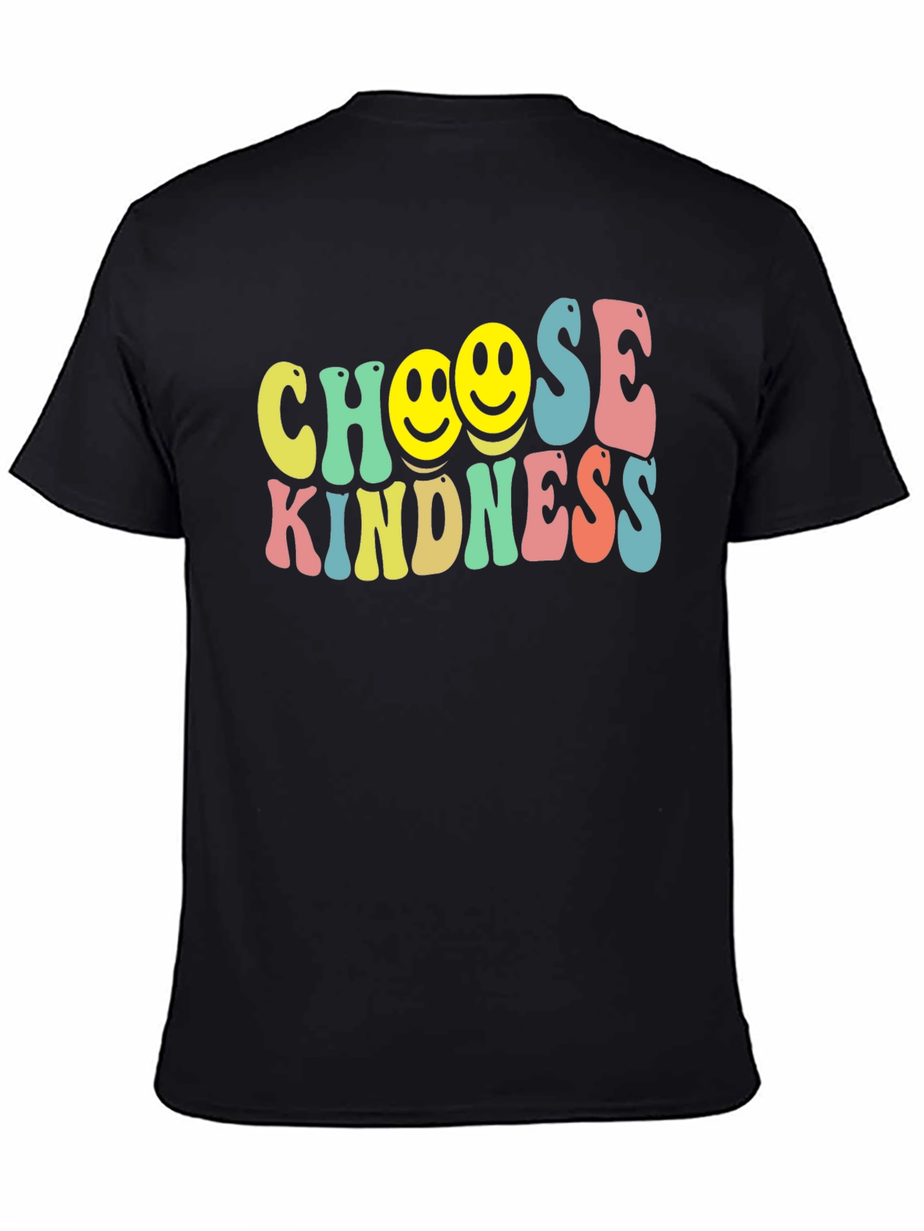 Choose Kindness Smiley Face Graphic Tee