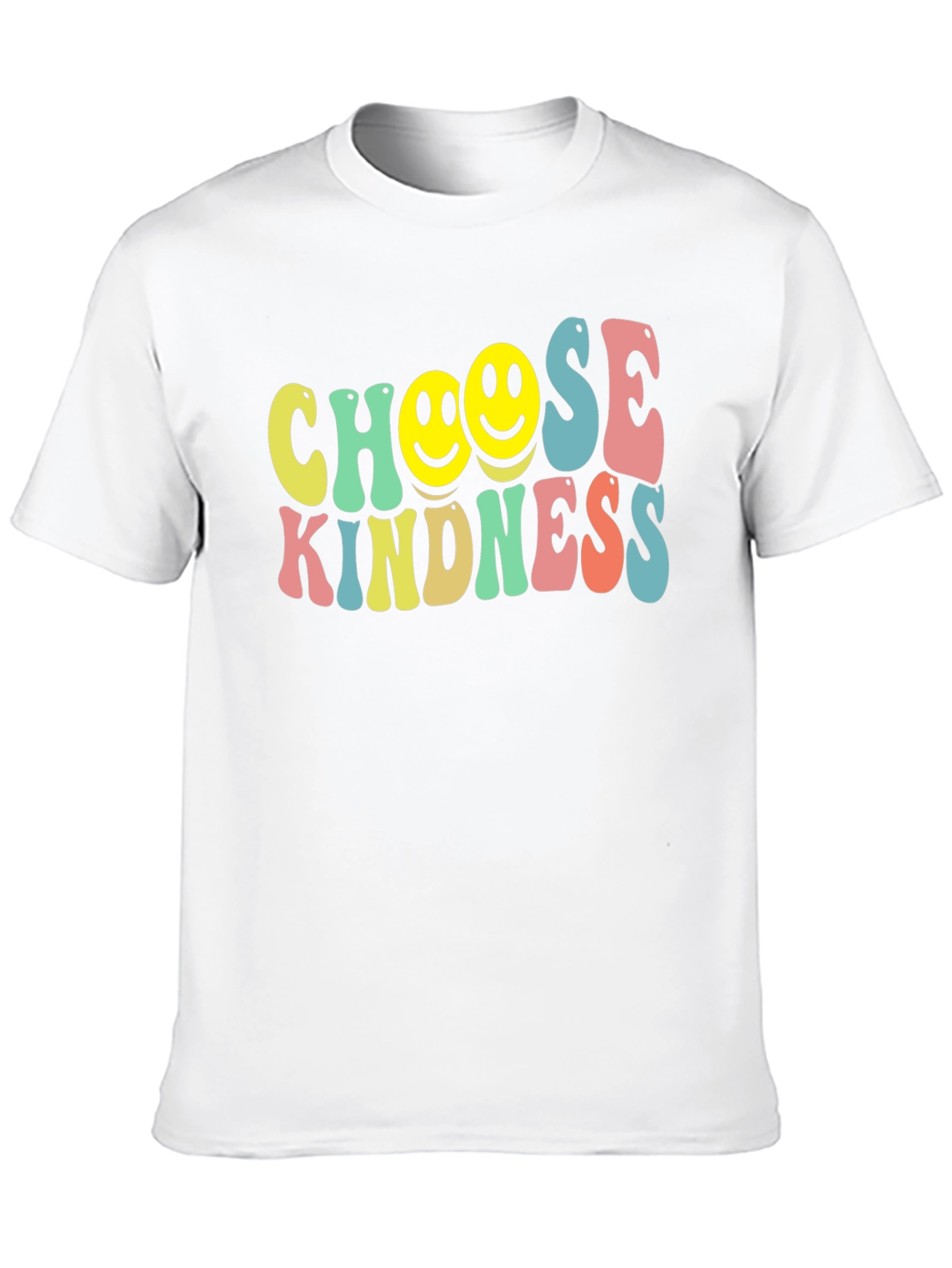 Choose Kindness Smiley Face Graphic Tee