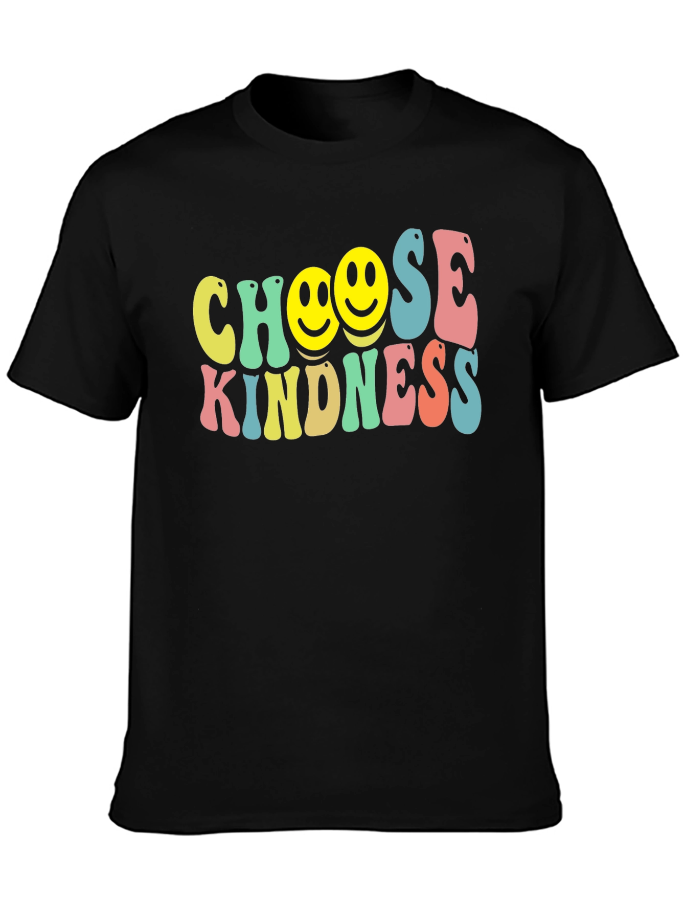 Choose Kindness Smiley Face Graphic Tee