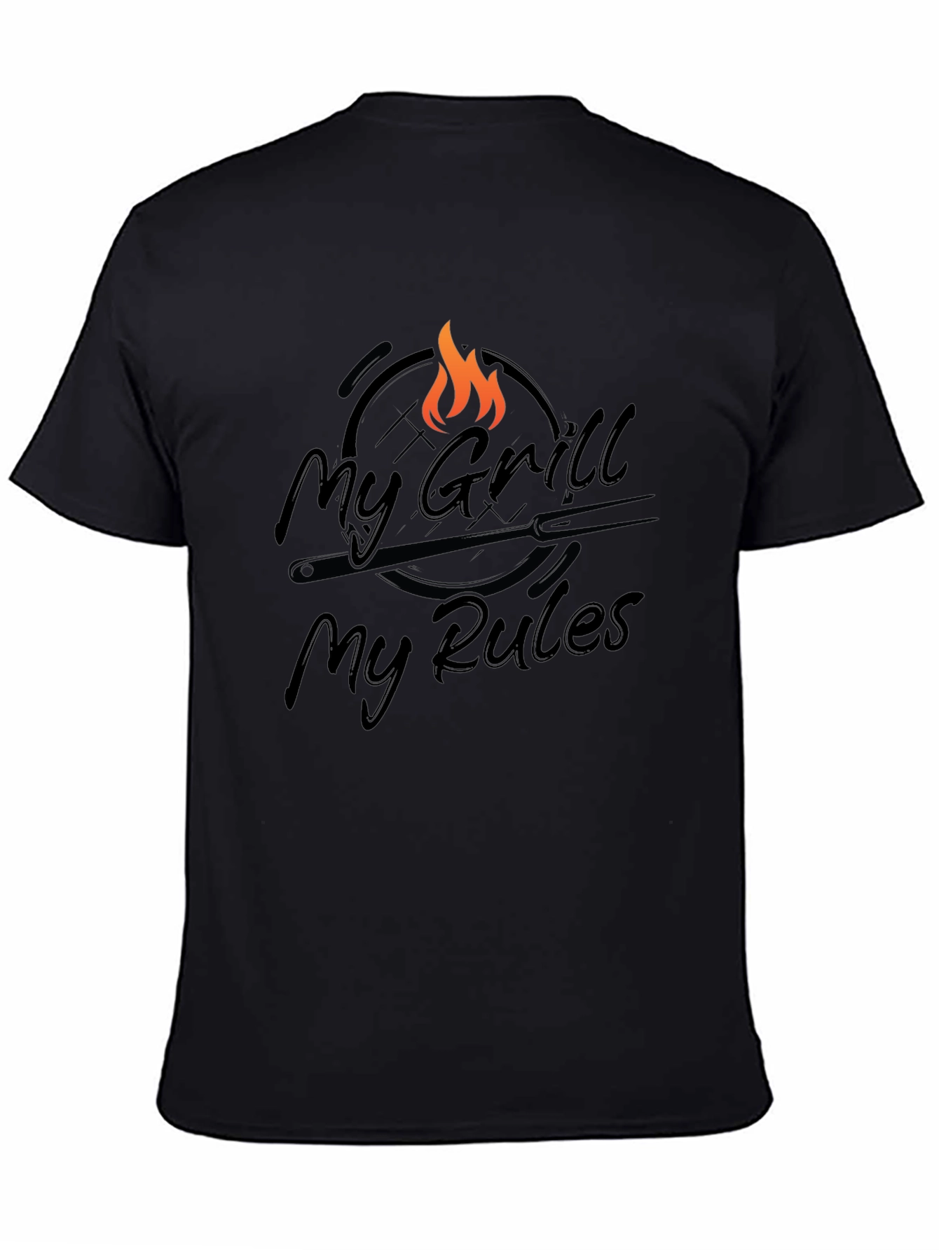 My Grill My Rules T-Shirt - BBQ Master Apparel