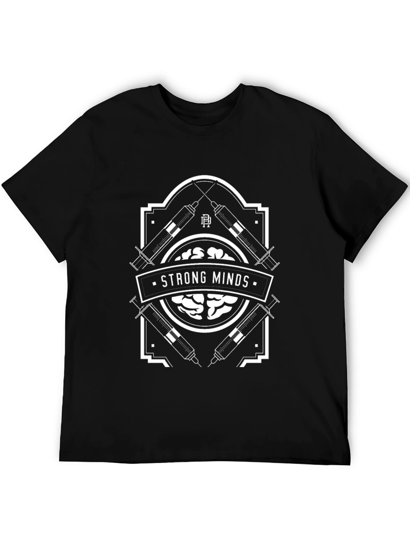 Strong Minds Graphic Tee - Black