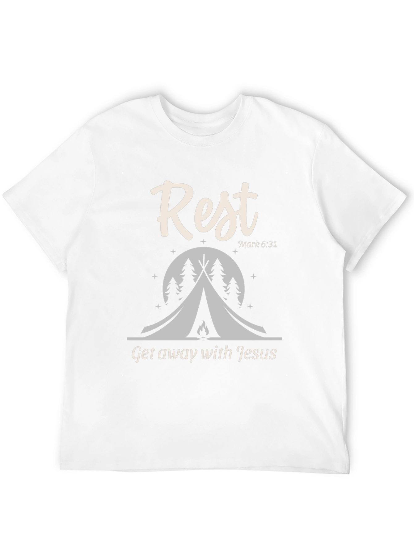 Rest Get Away with Jesus T-Shirt