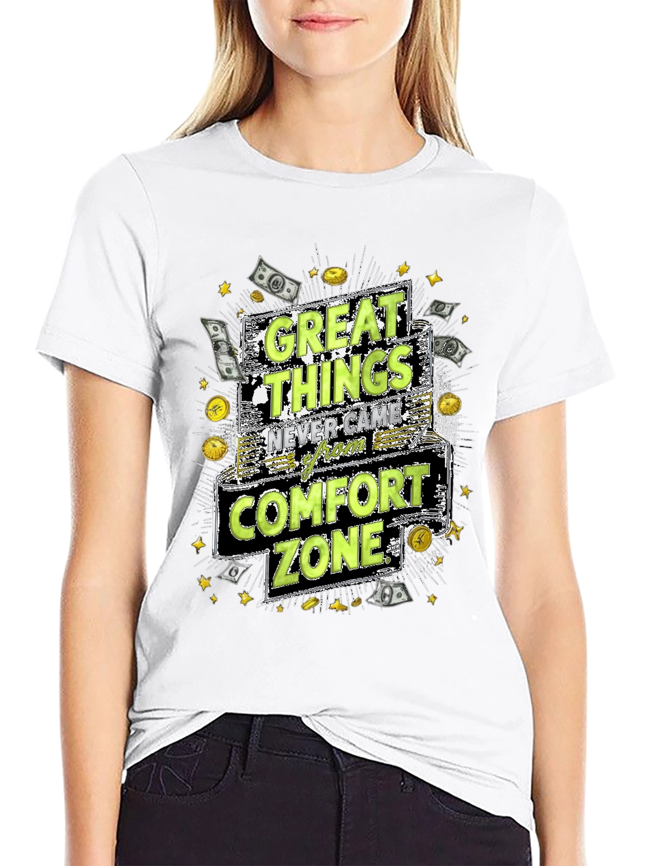 Great Things Comfort Zone Graphic Tee