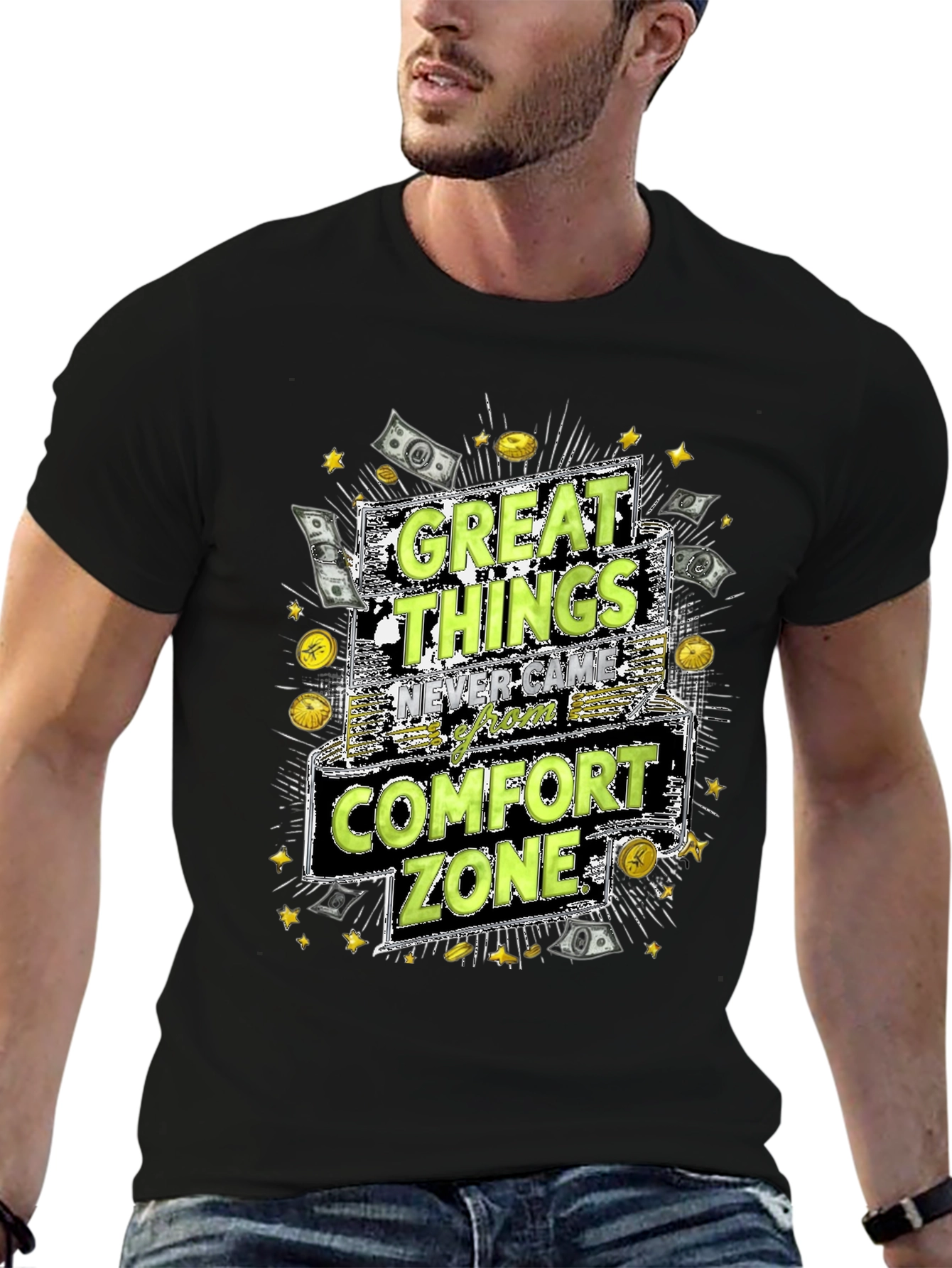 Great Things Comfort Zone Graphic Tee