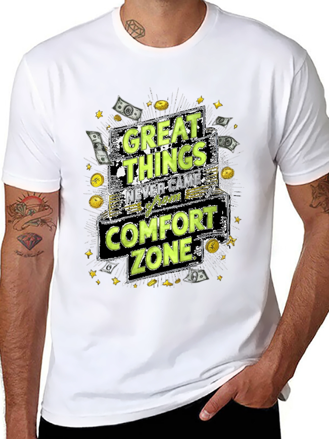 Great Things Comfort Zone Graphic Tee