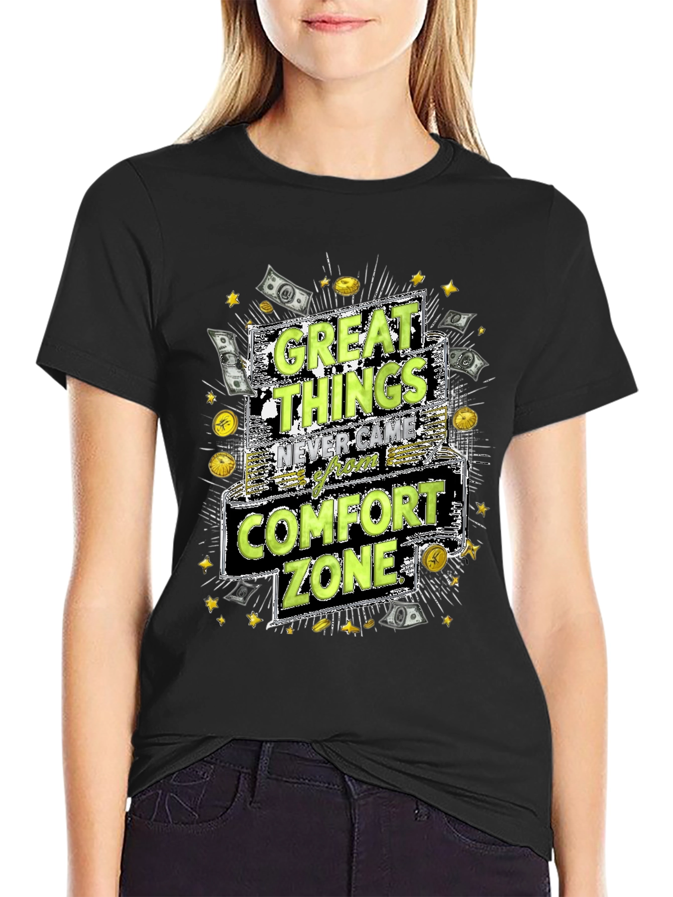 Great Things Comfort Zone Graphic Tee