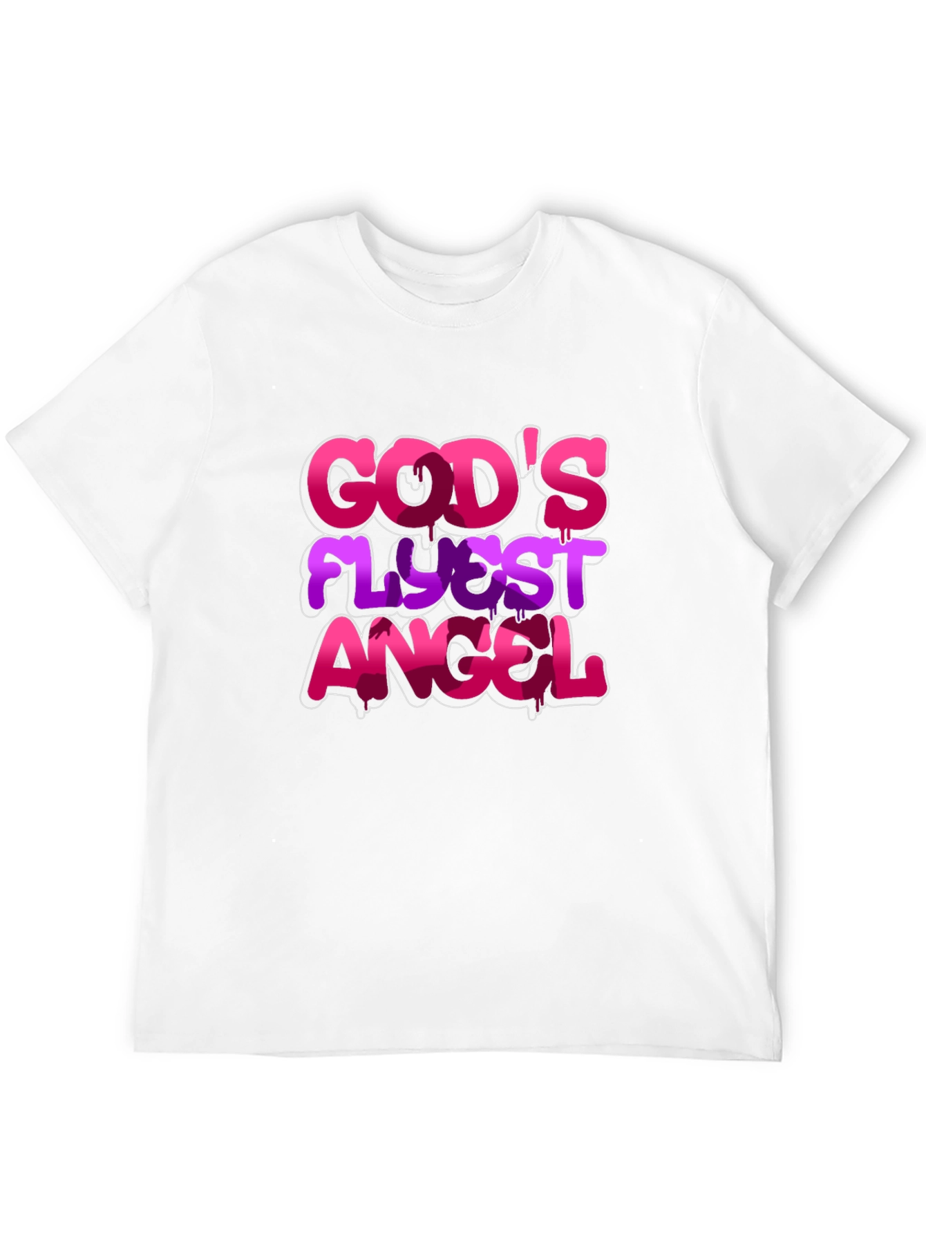 Gods Flyest Angel Graphic T-Shirt